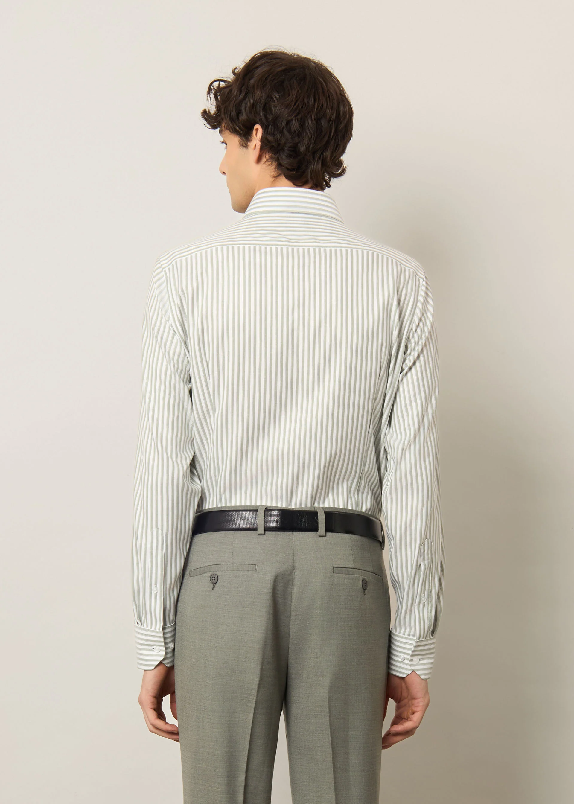 Camicia no iron slim puro cotone - Image 3