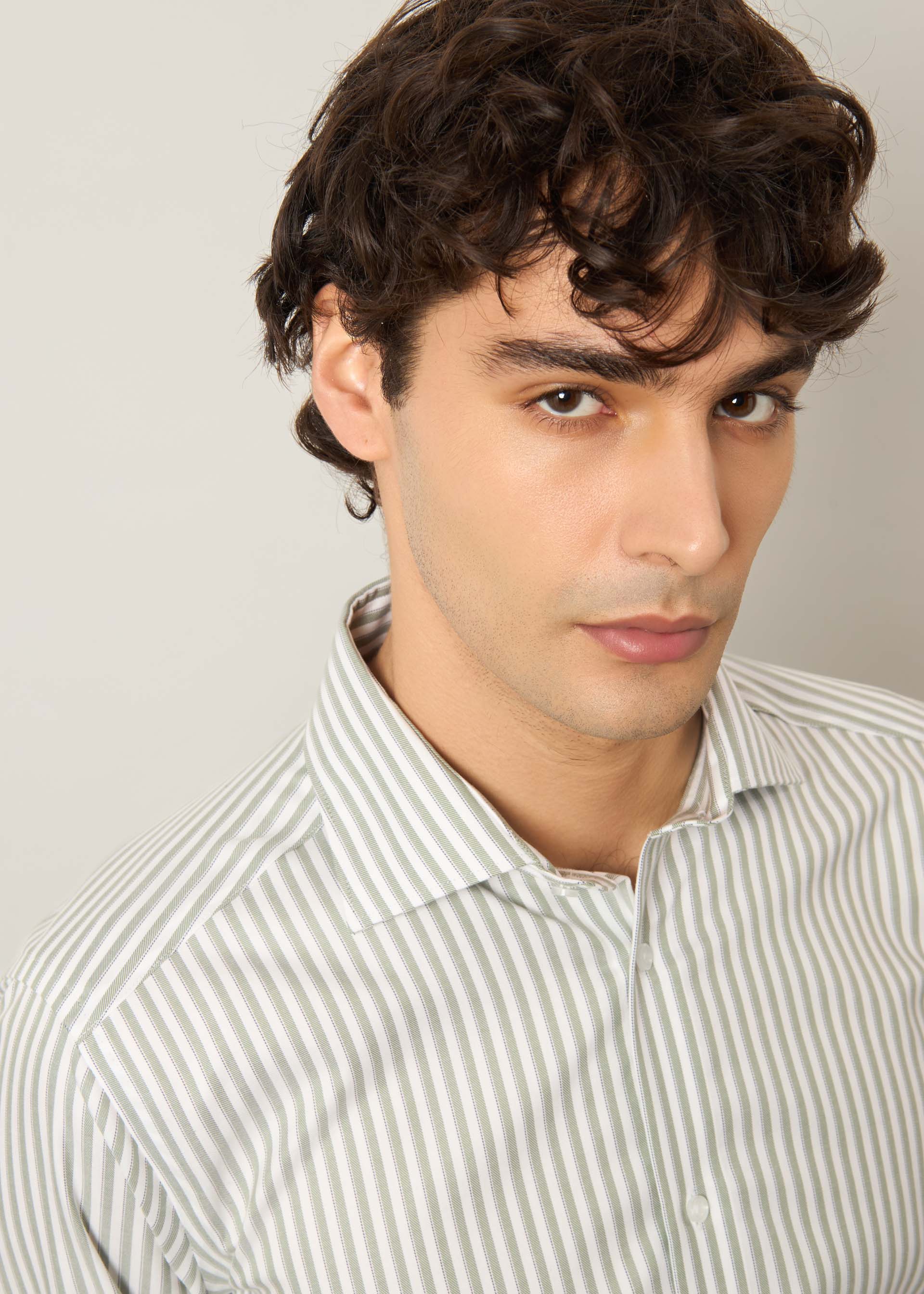 Camicia no iron slim puro cotone - Image 4