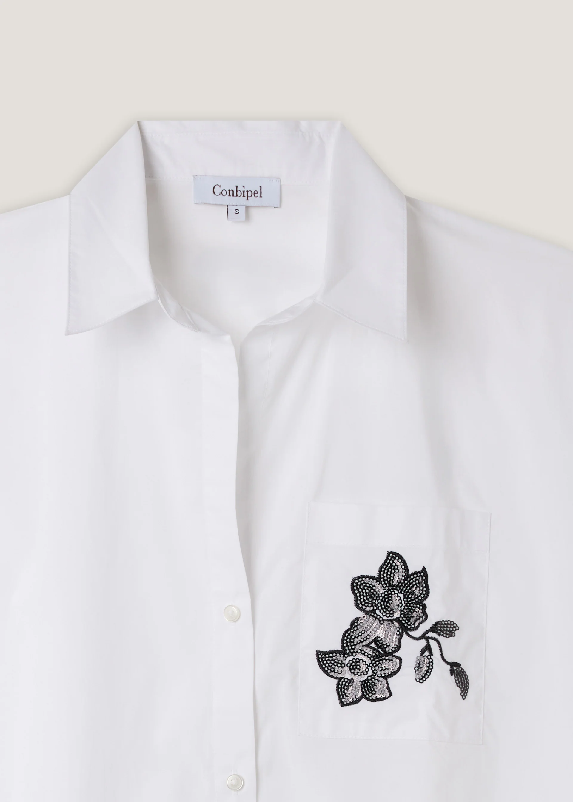 Camicia over in puro cotone