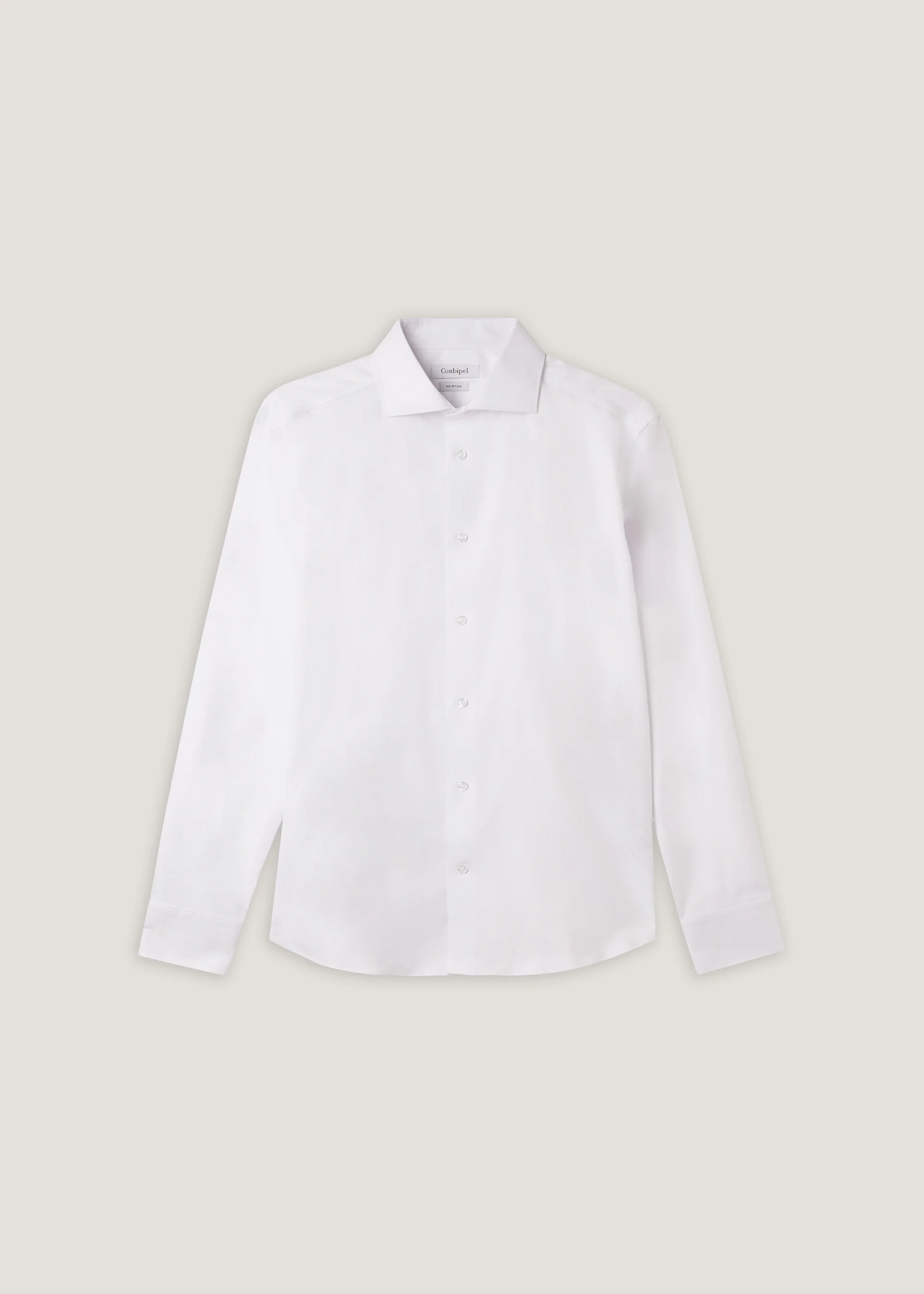 Camicia regular in cotone no stiro - Image 5