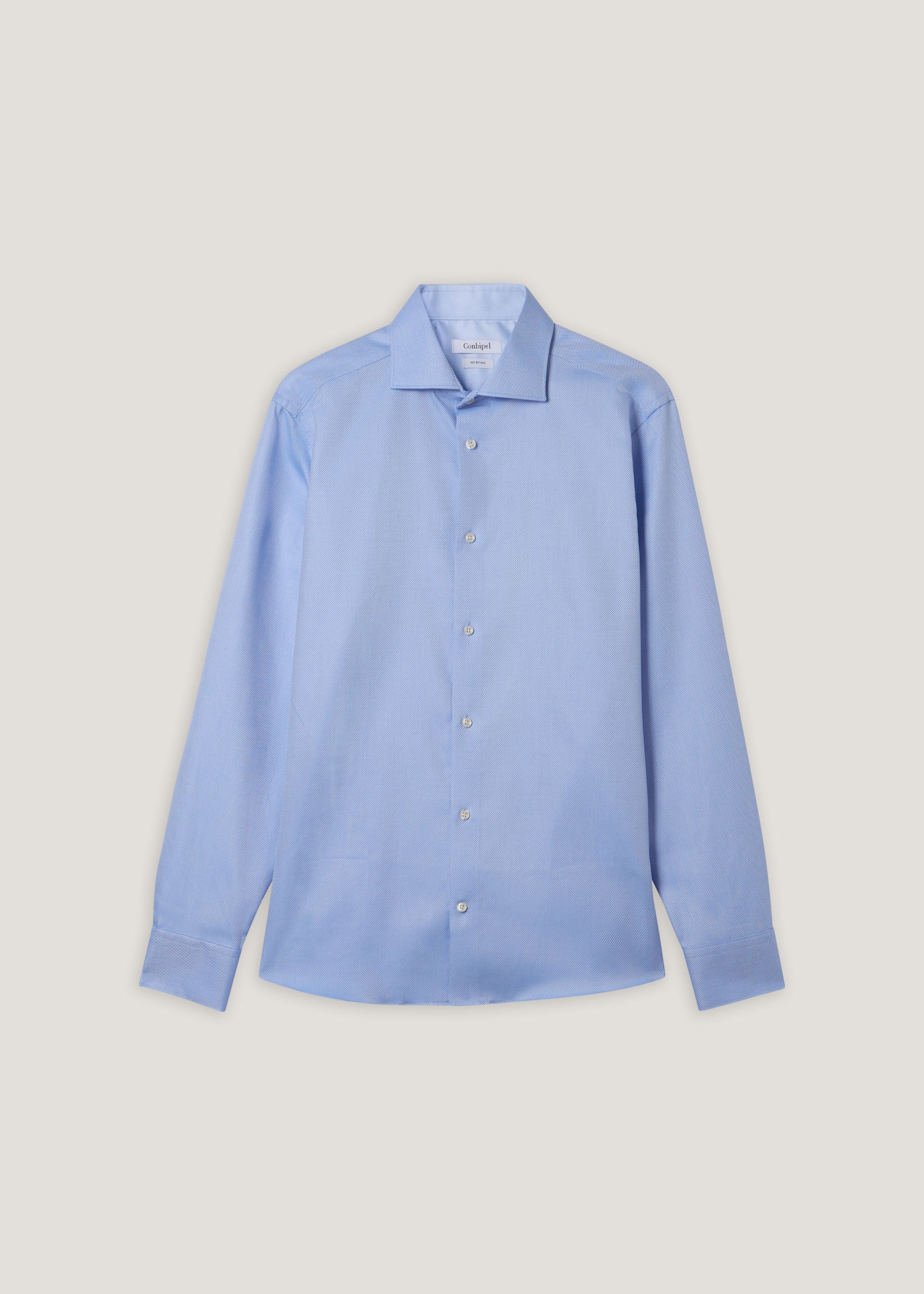 Camicia regular in cotone no stiro - Image 6