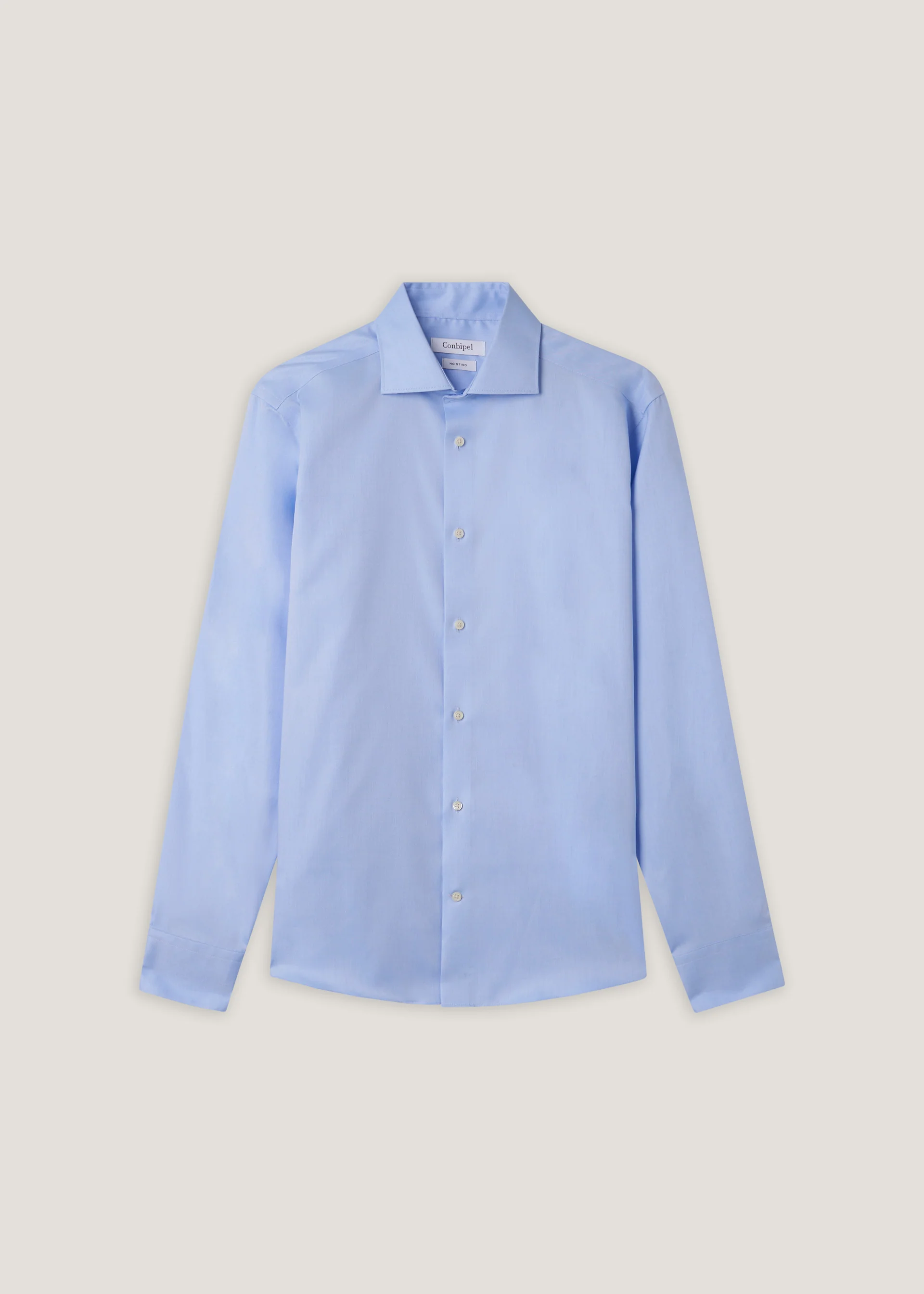 Camicia regular in cotone no stiro - Image 11