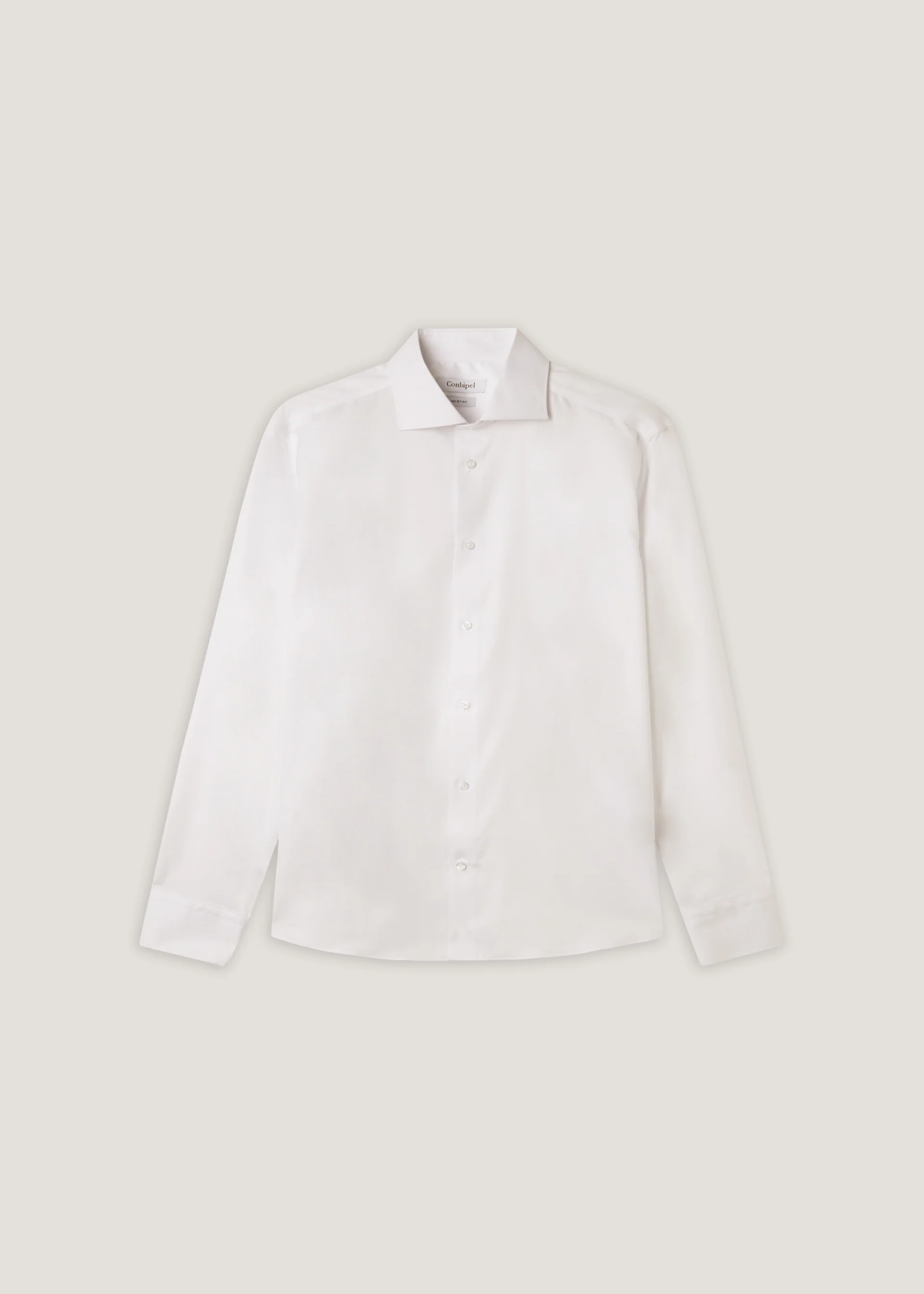 Camicia regular in cotone no stiro - Image 5
