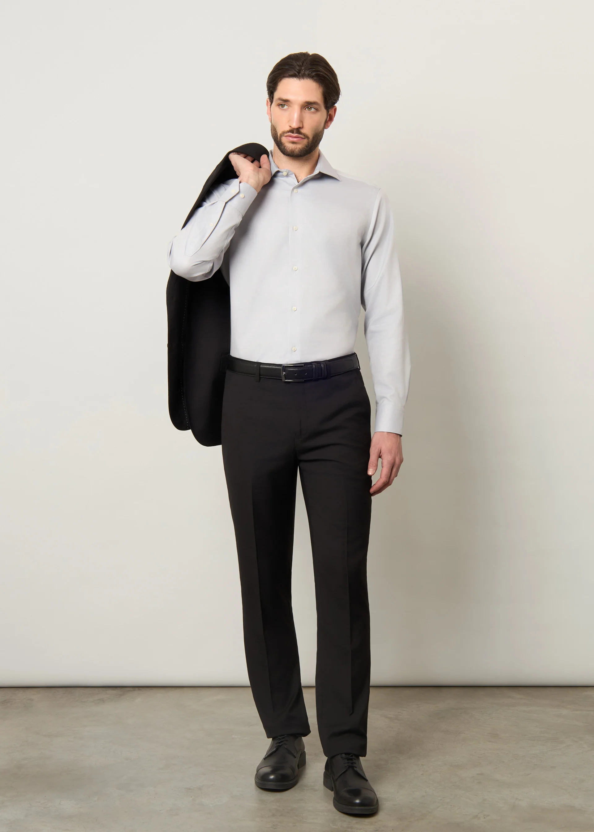 Camicia regular in cotone no stiro - Image 7