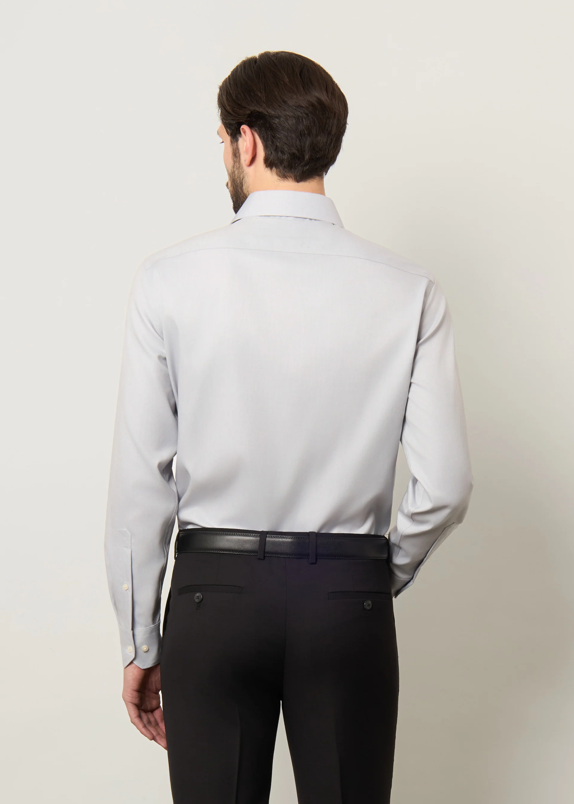 Camicia regular in cotone no stiro - Image 8