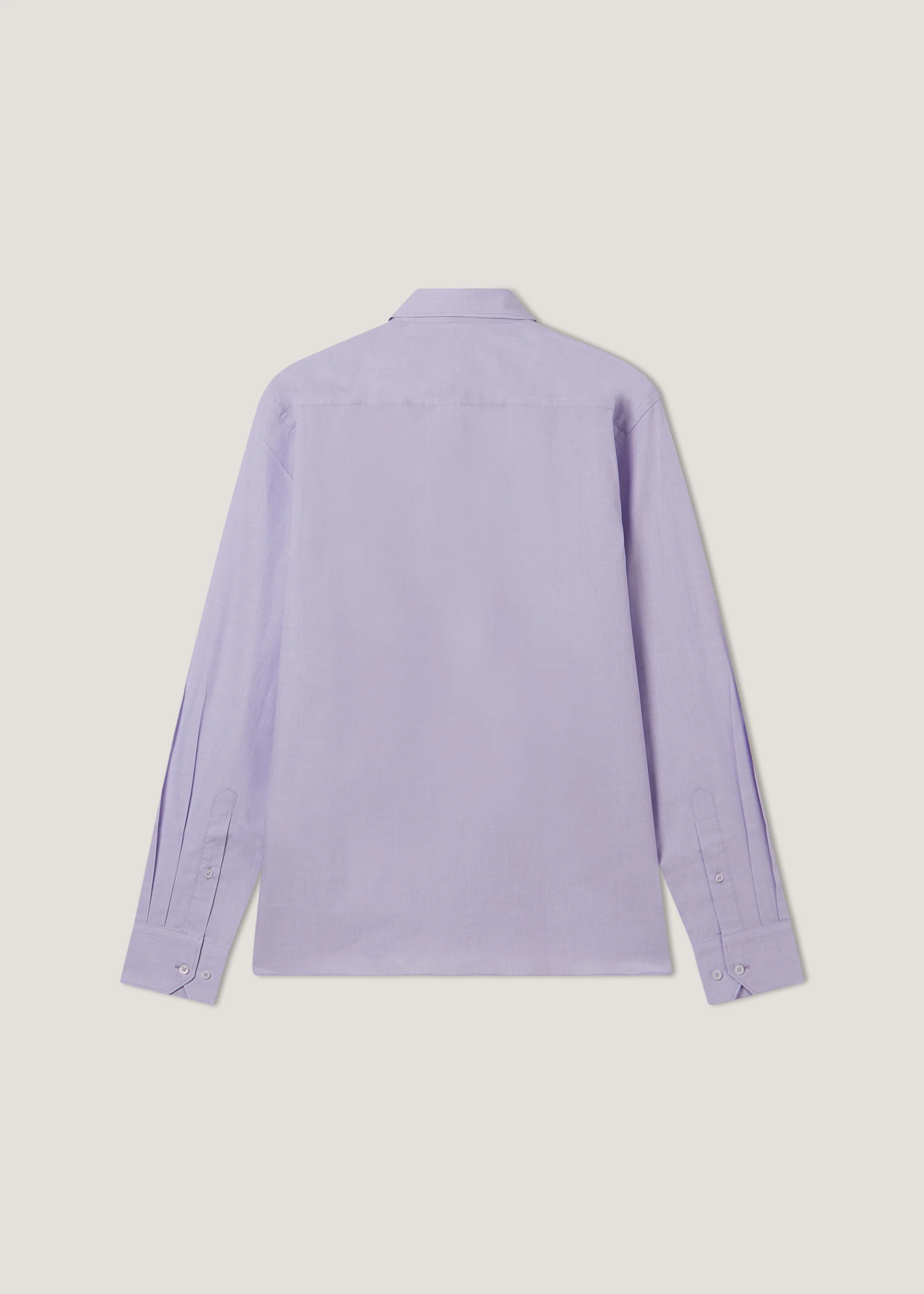 Camicia regular unita - Image 10
