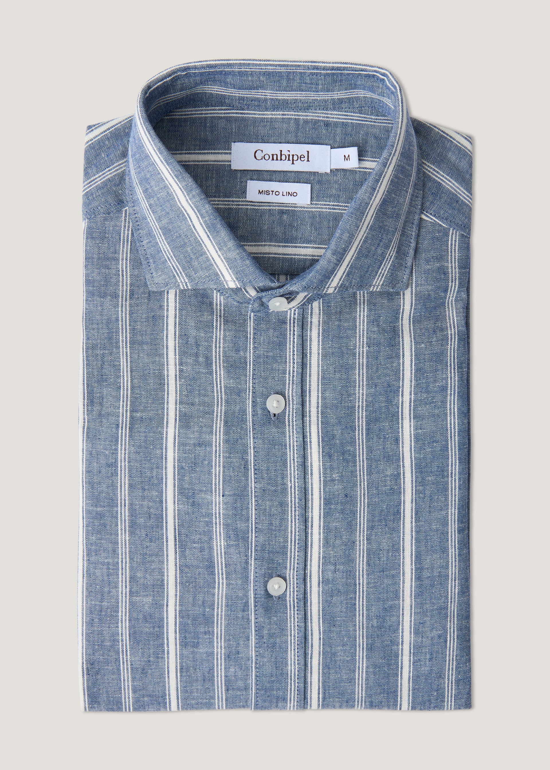 Camicia rigata lino - Image 5