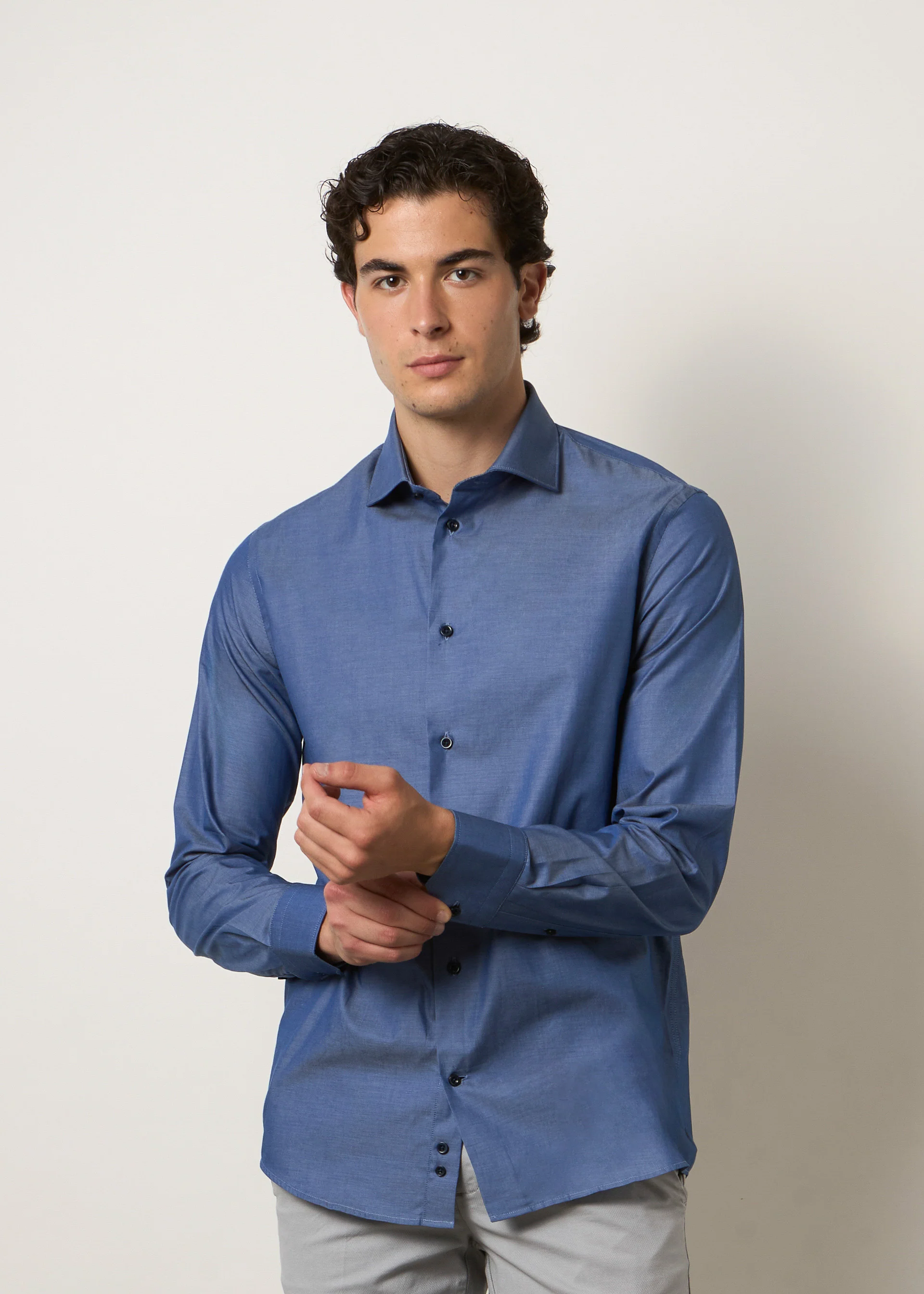 Camicia slim fit unita - Image 23