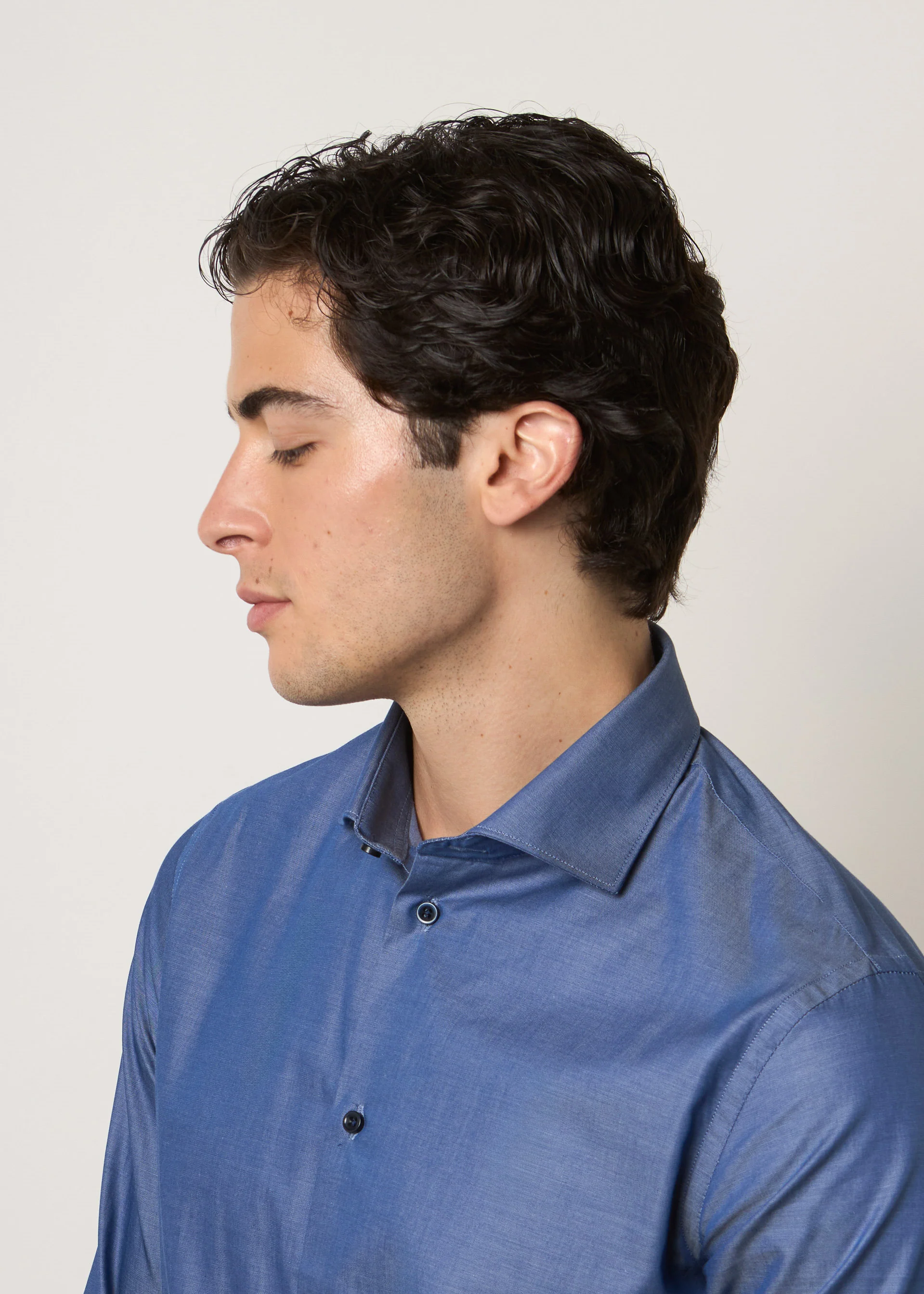 Camicia slim fit unita - Image 25