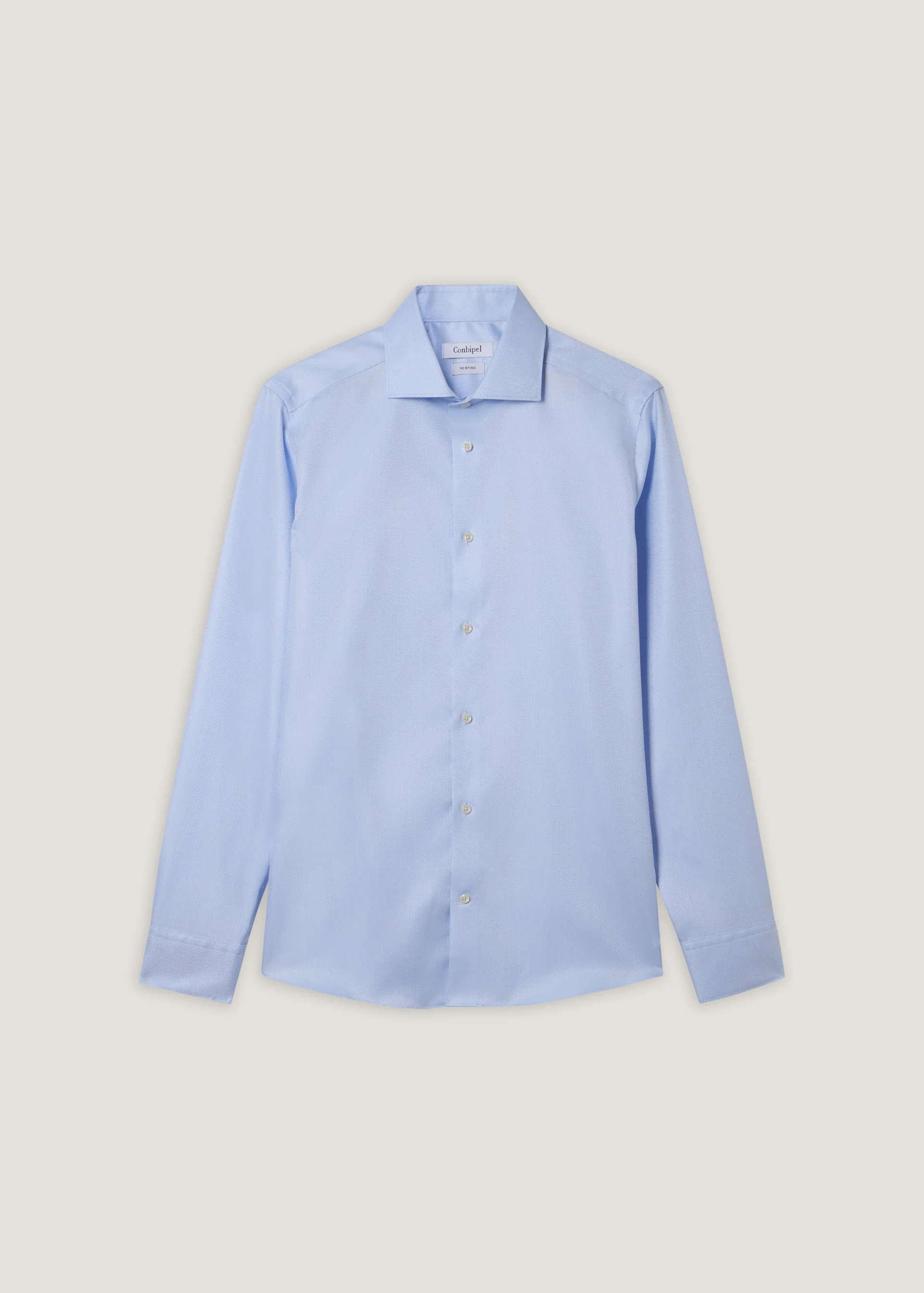 Camicia slim in cotone no stiro - Image 6