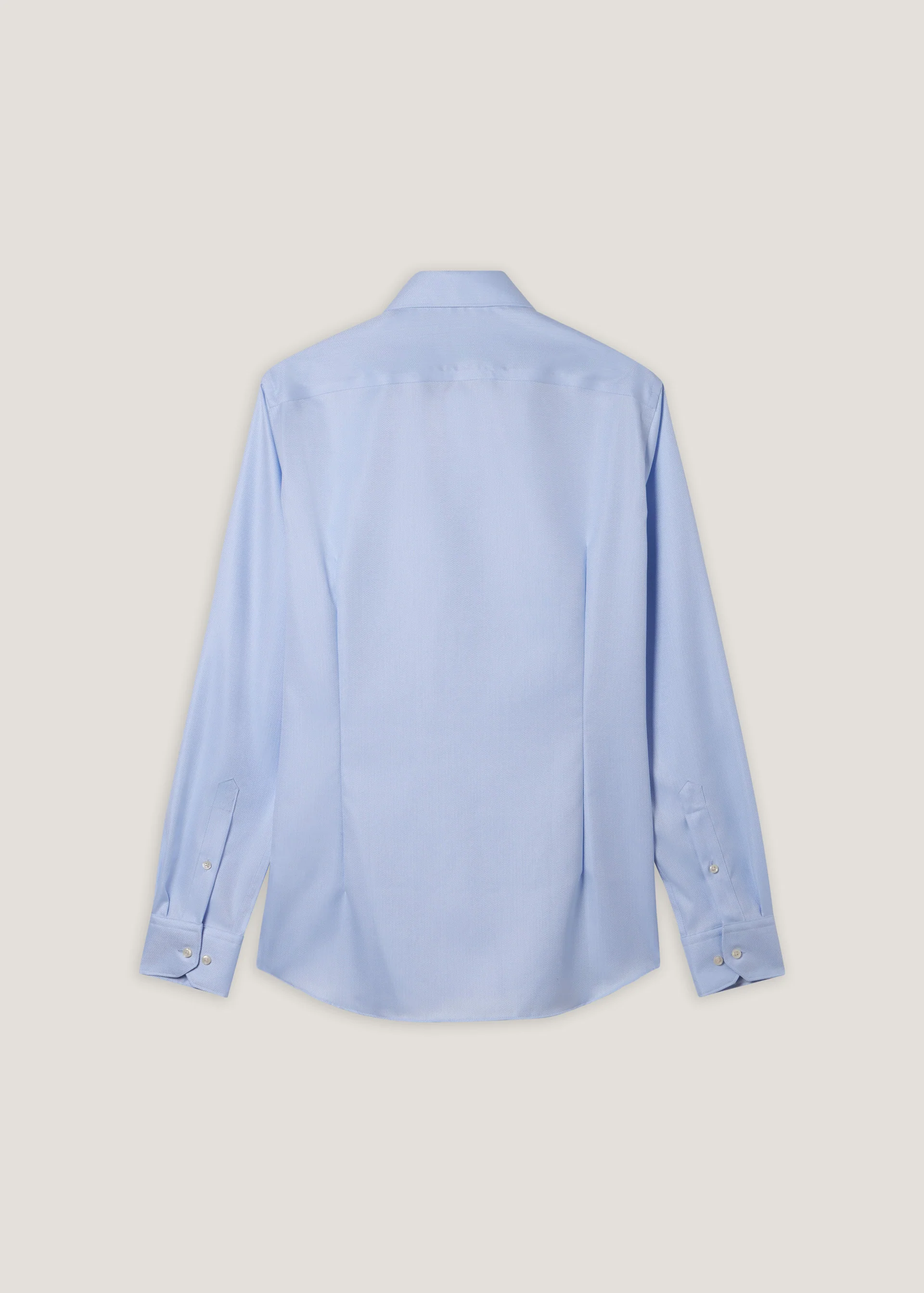 Camicia slim in cotone no stiro - Image 7