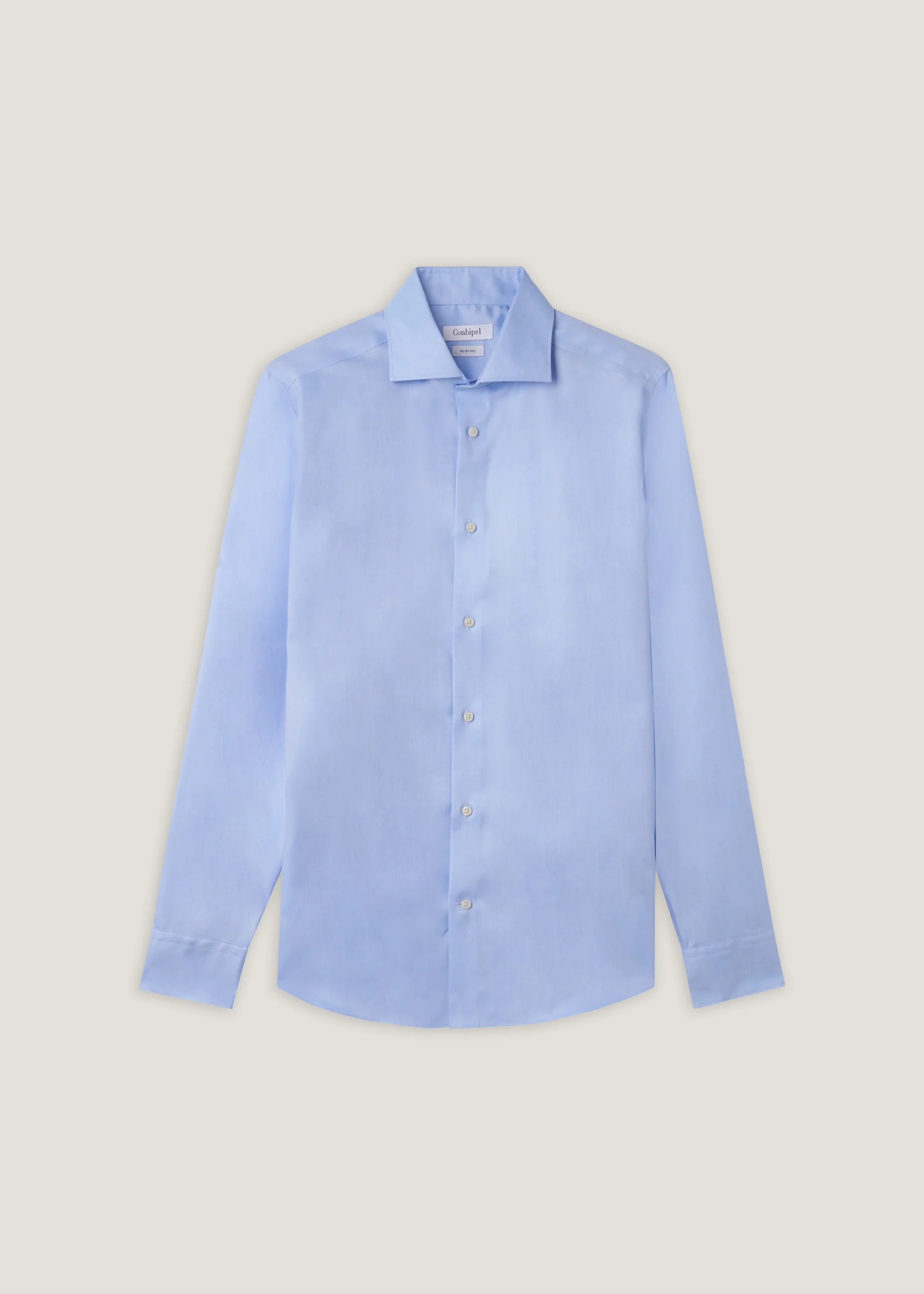 Camicia slim in cotone no stiro - Image 11