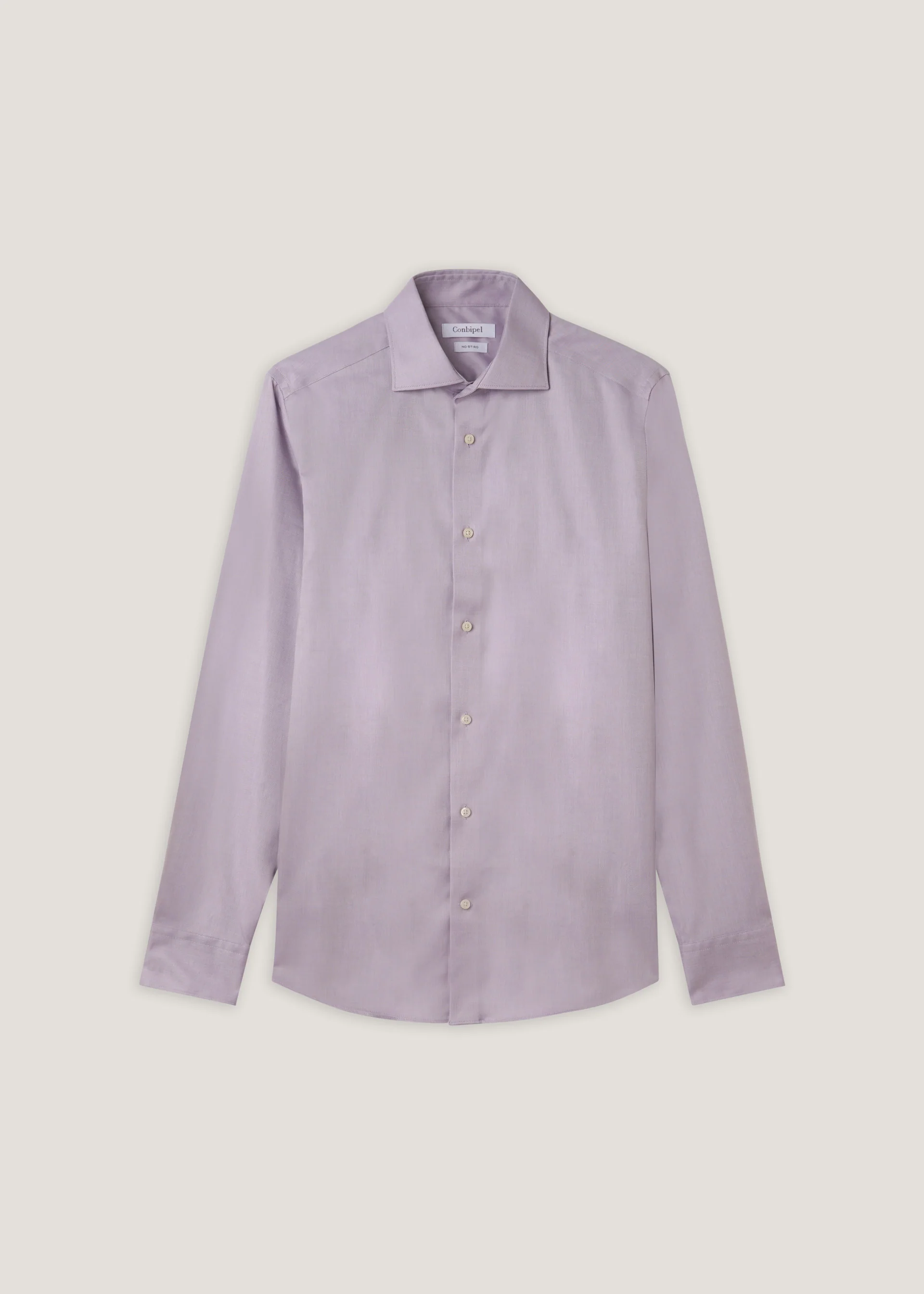 Camicia slim in cotone no stiro - Image 14