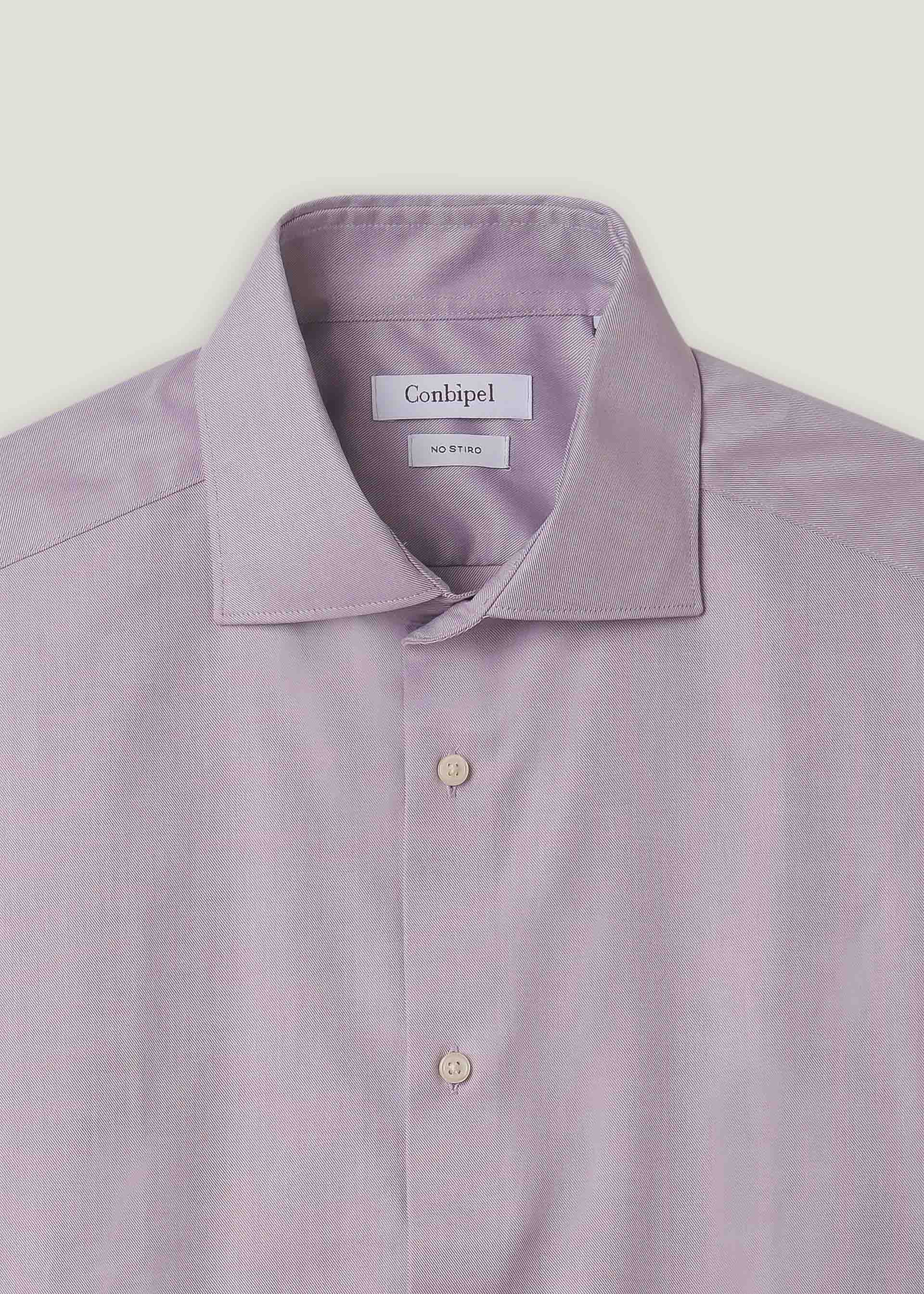 Camicia slim in cotone no stiro - Image 16