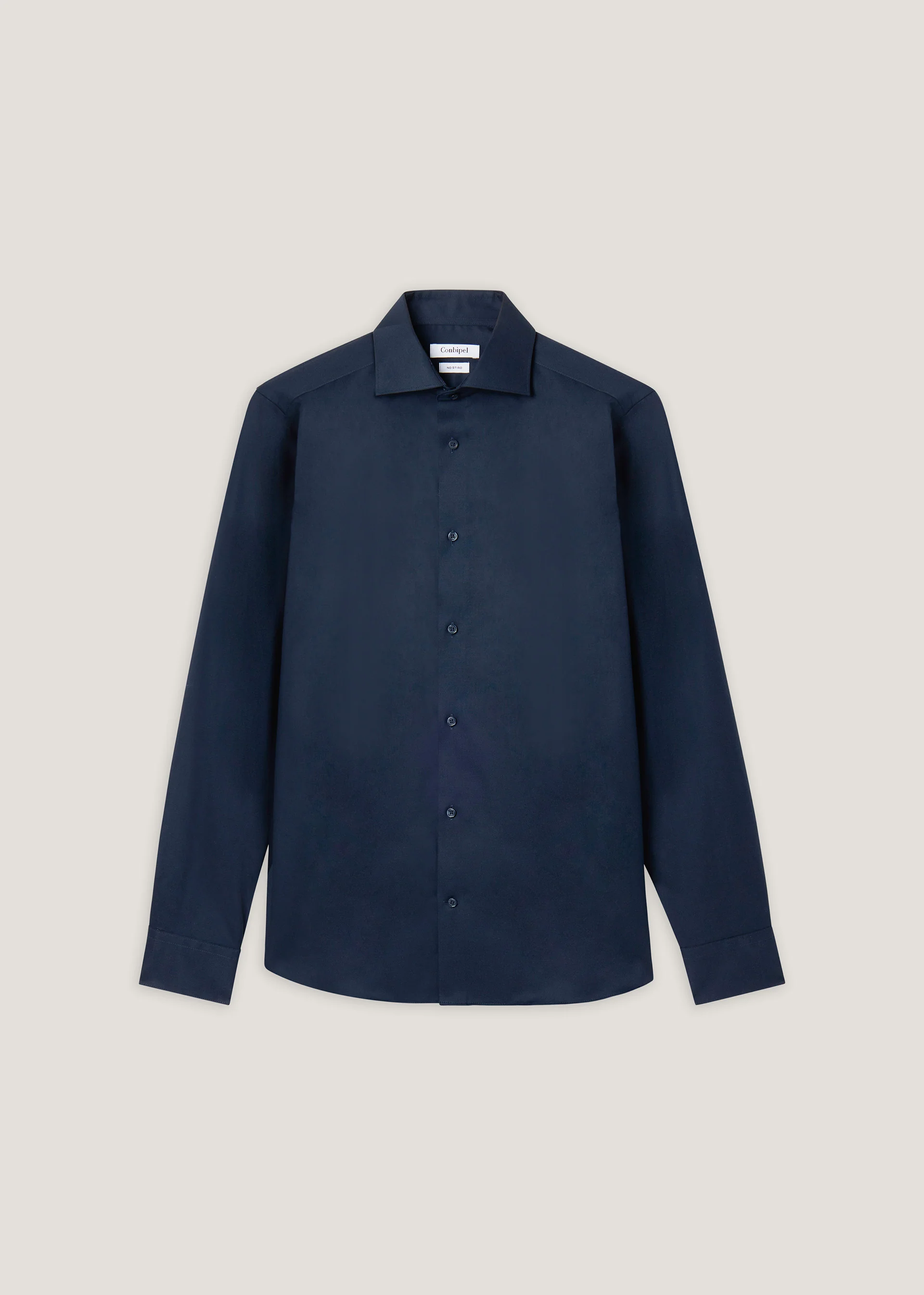 Camicia slim in cotone no stiro - Image 21