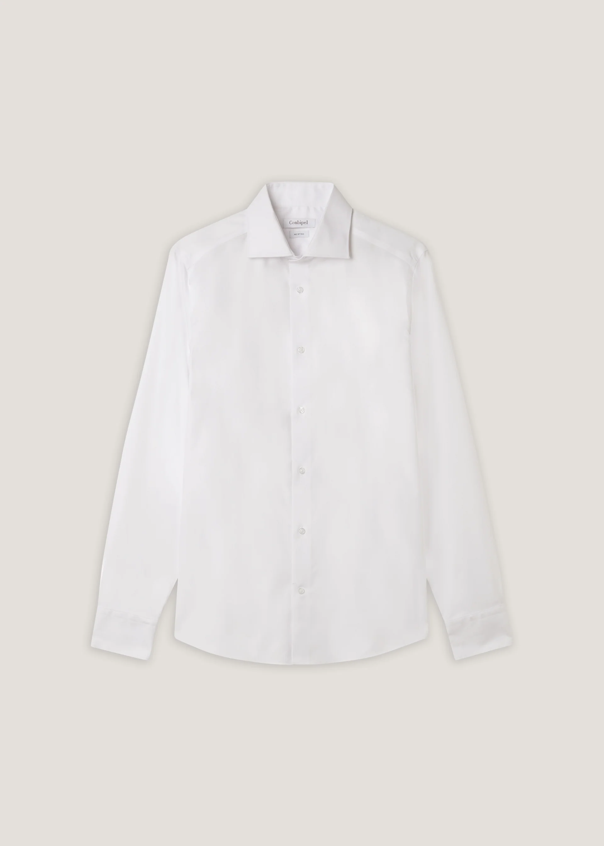 Camicia slim in cotone no stiro - Image 5