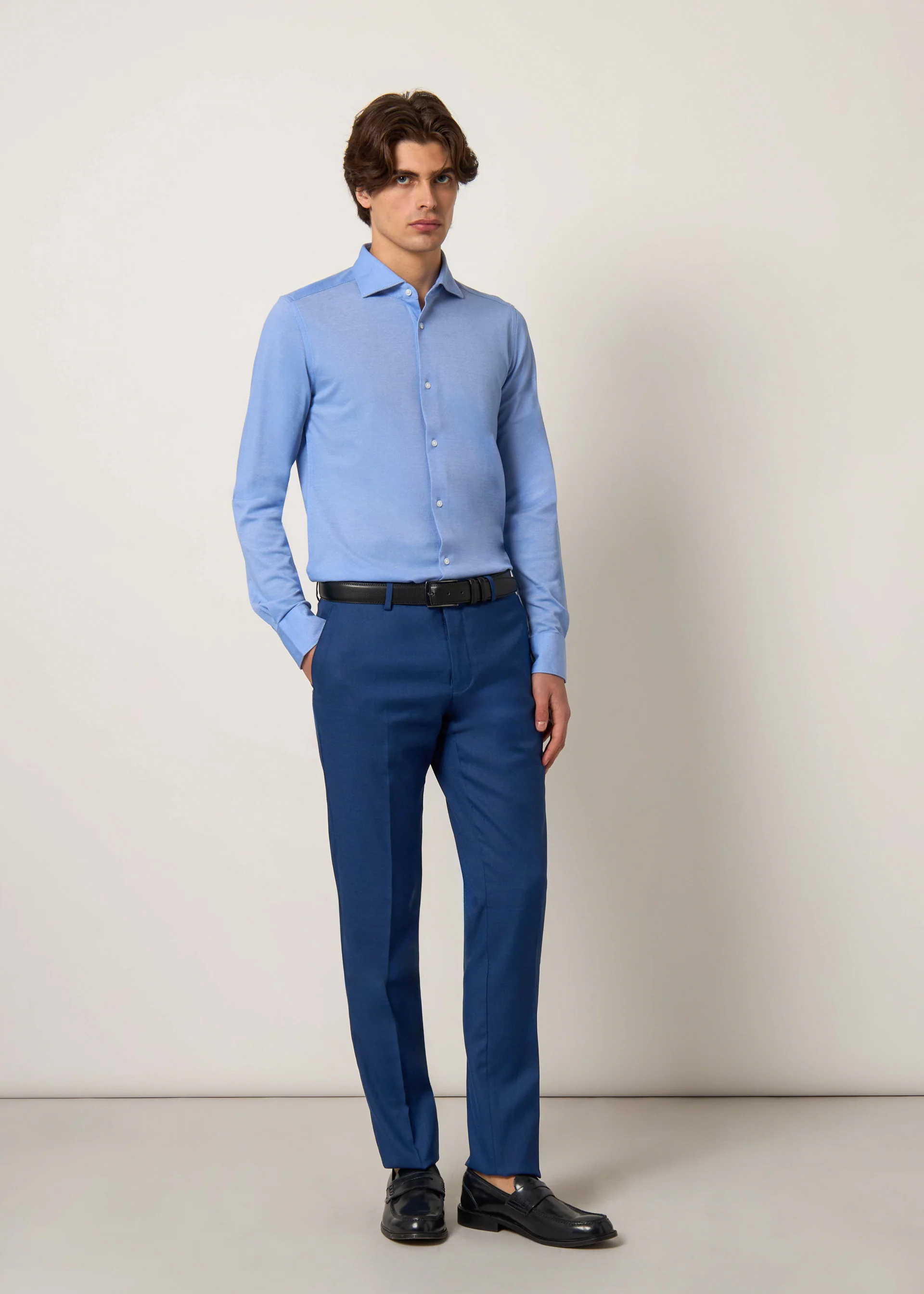 Camicia slim micro fantasia - Image 6