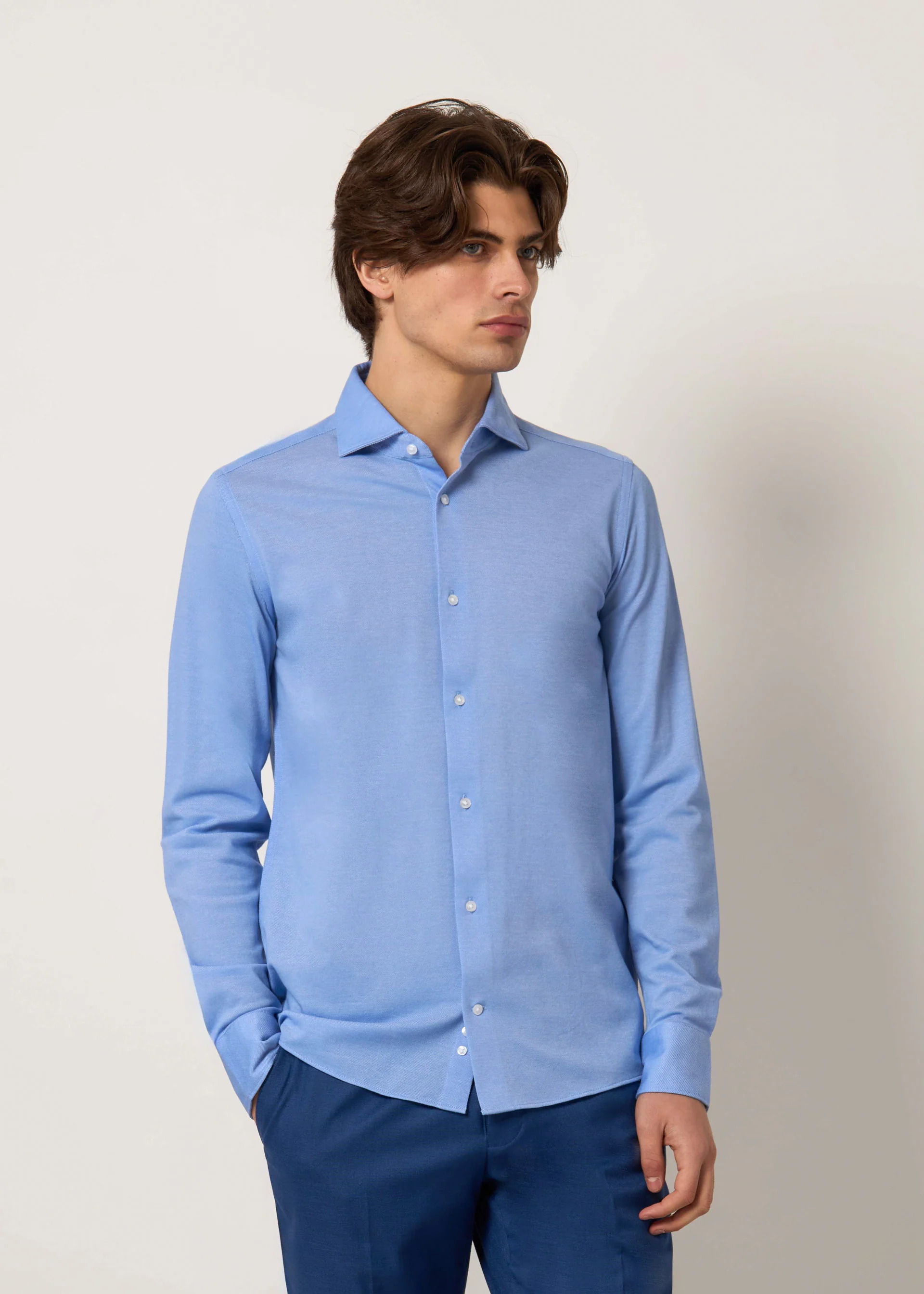 Camicia slim micro fantasia - Image 7