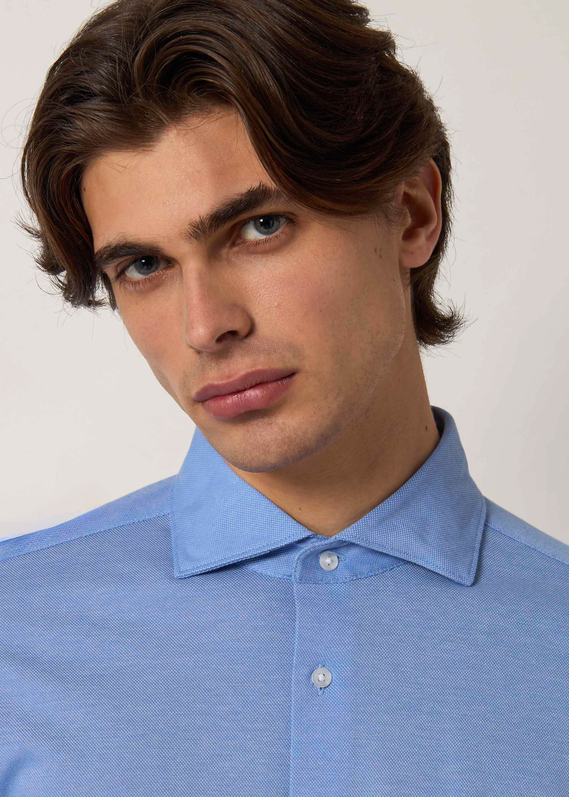 Camicia slim micro fantasia - Image 9