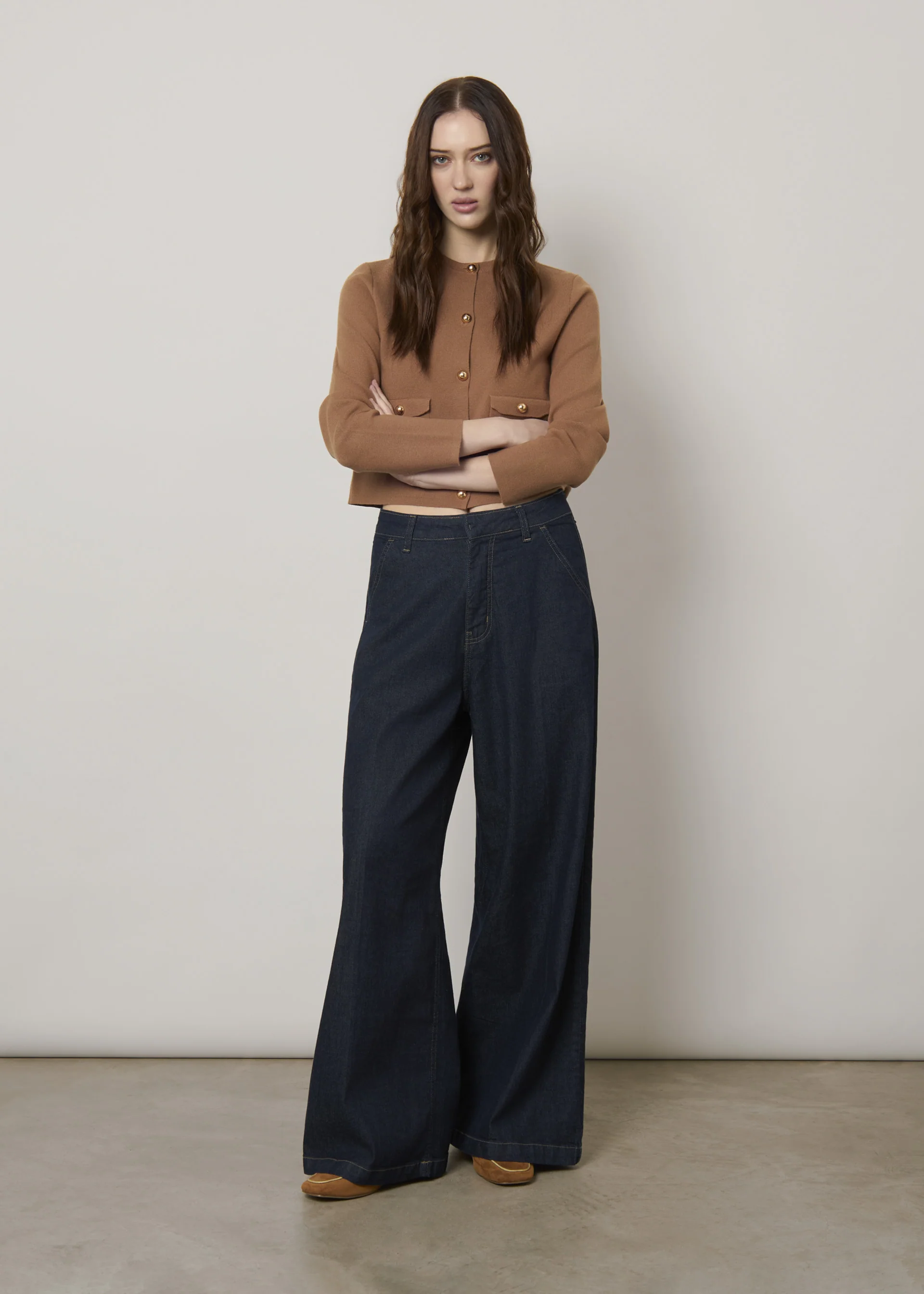Cardigan con tasche applicate - Image 6