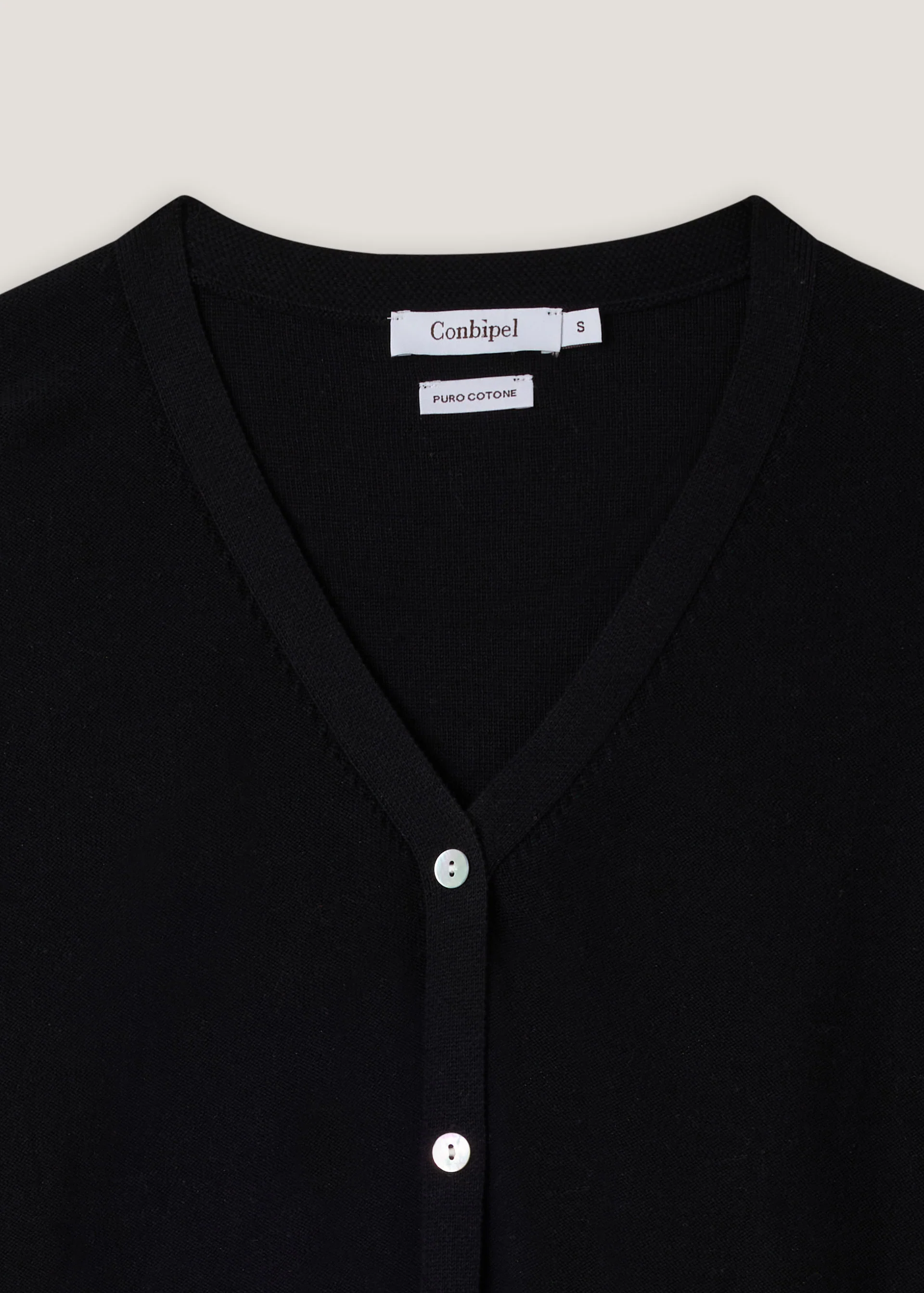 Cardigan in cotone maniche corte - Image 8