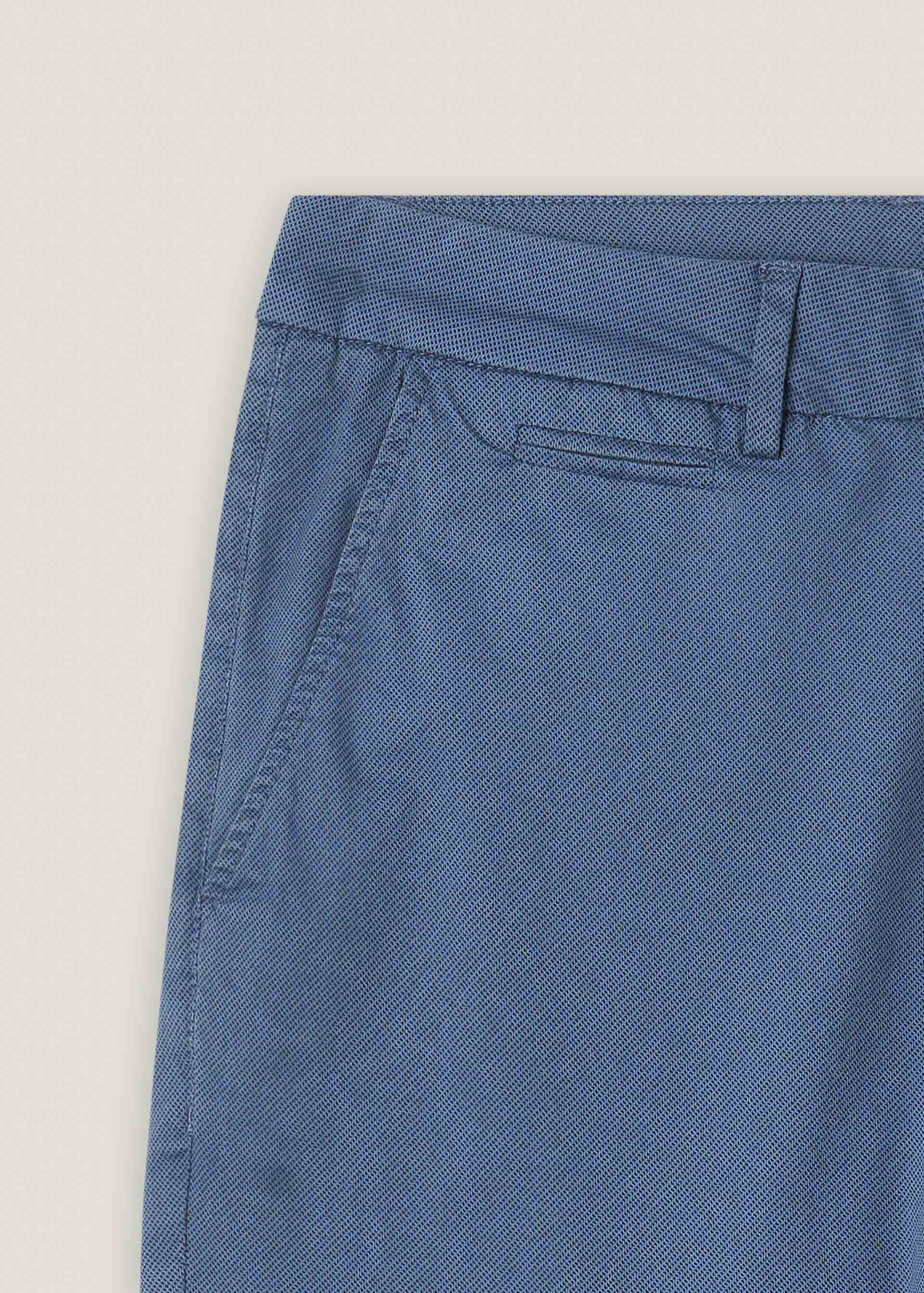 Chino in cotone micro fantasia - Image 12