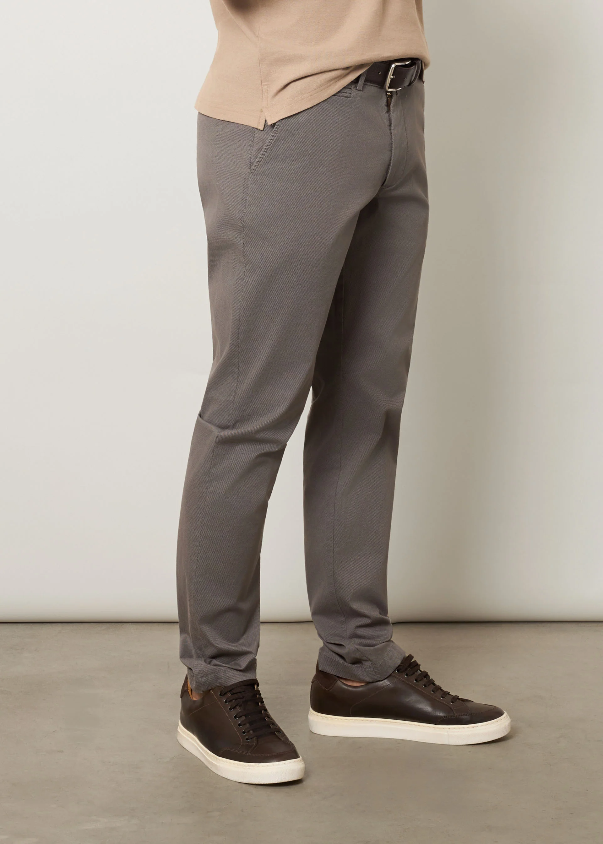 Chino in cotone micro fantasia - Image 6