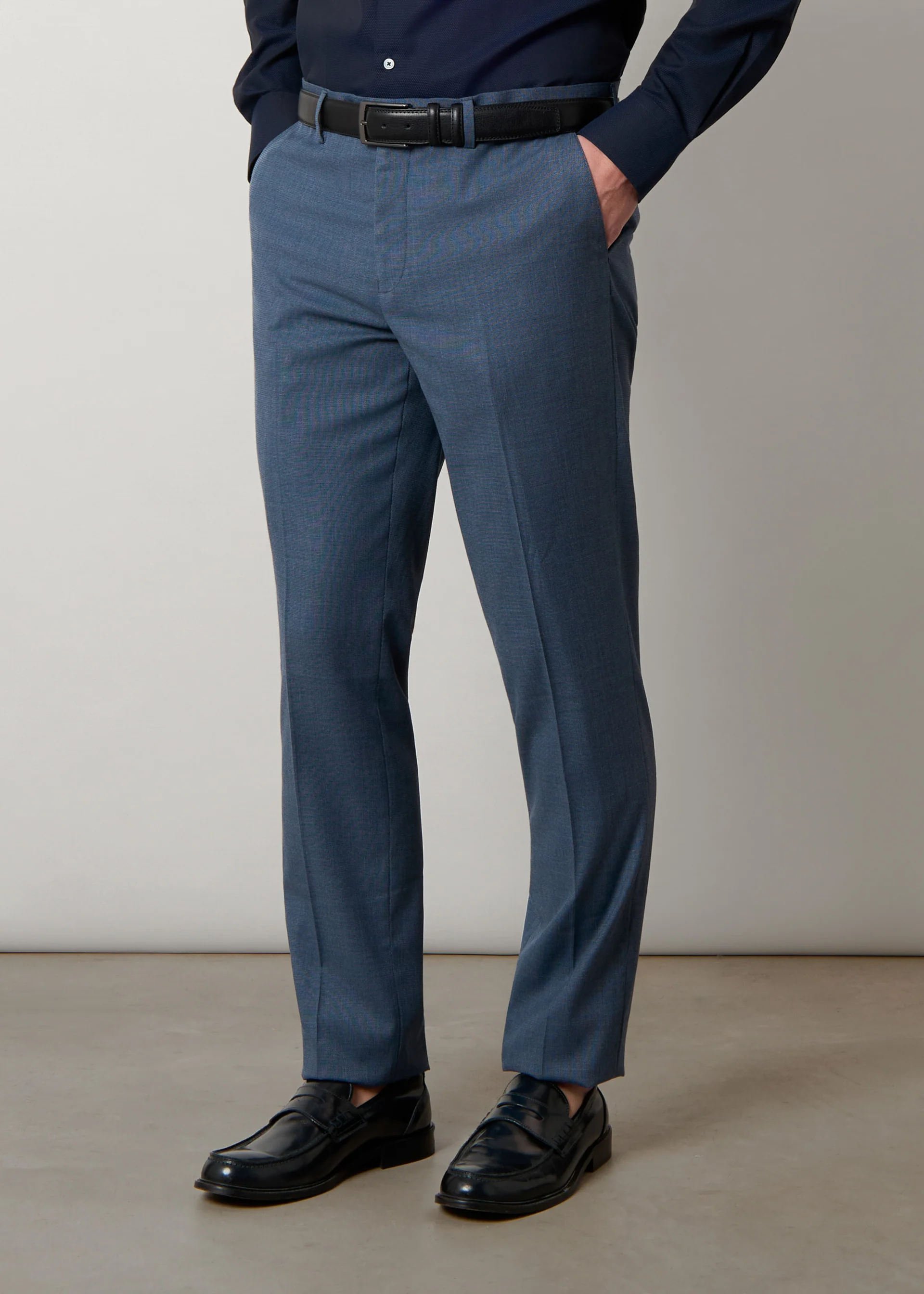 Completo regular fit con gilet - Image 5