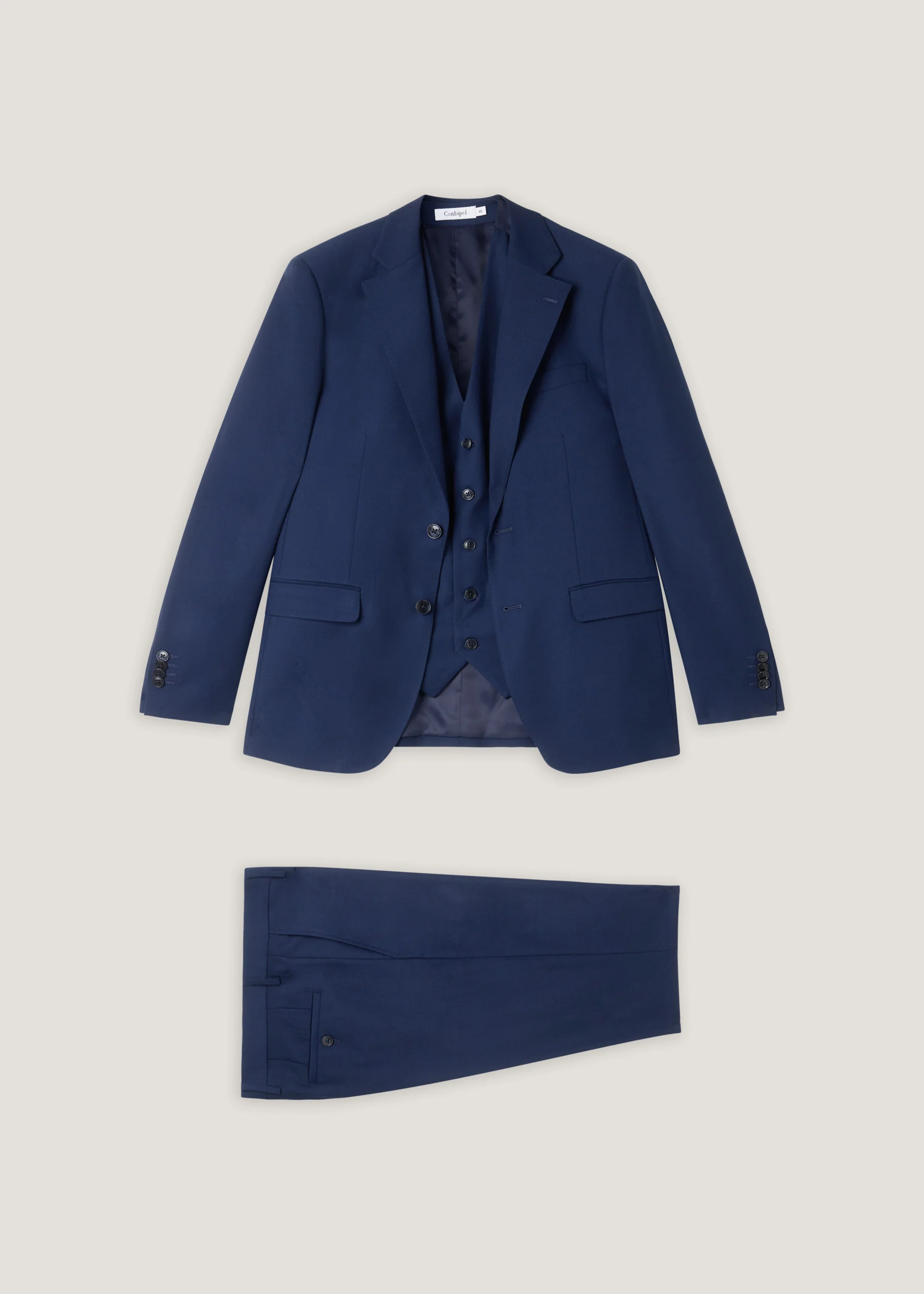 Completo slim fit con gilet - Image 6