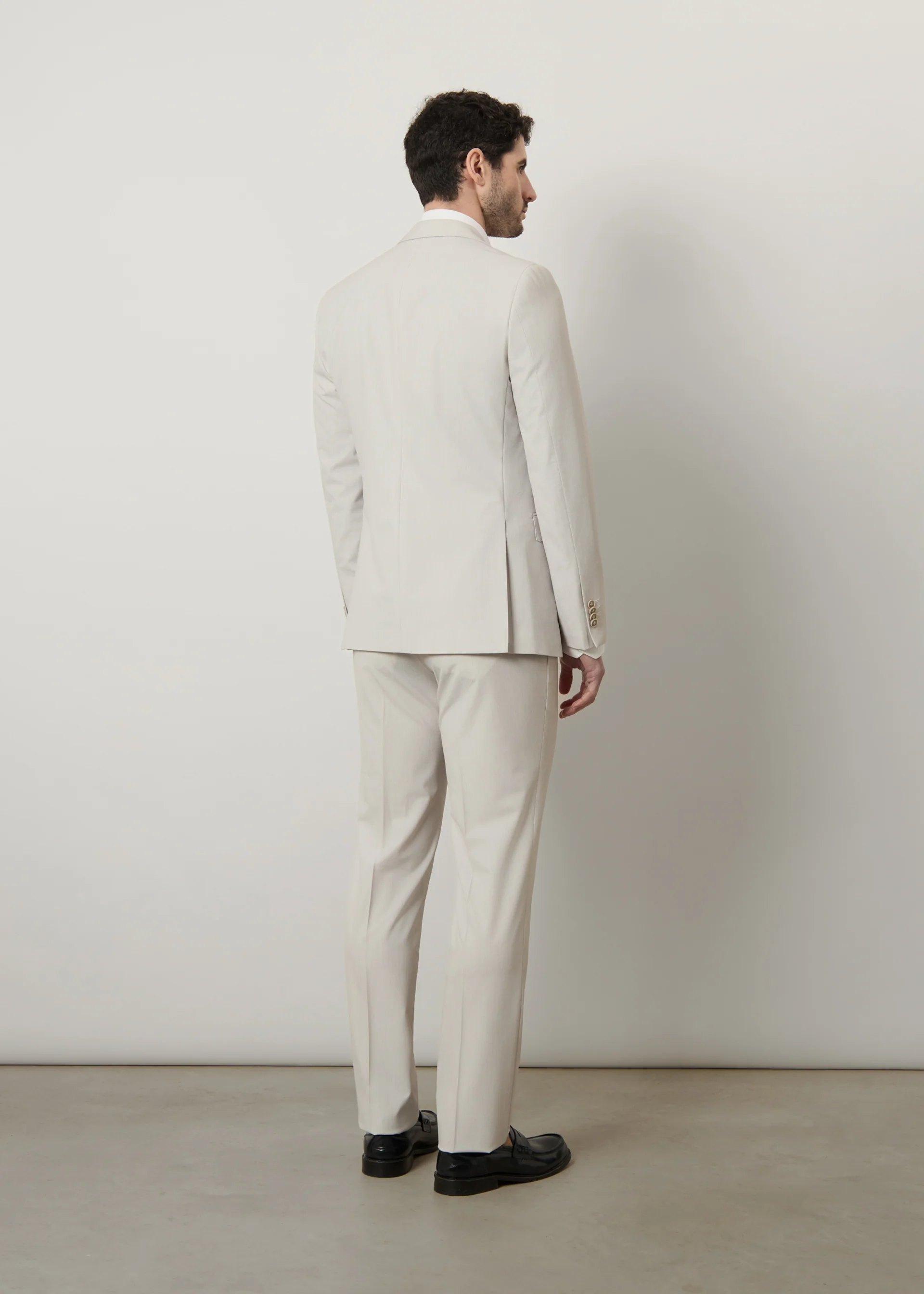 Completo slim fit con gilet - Image 2