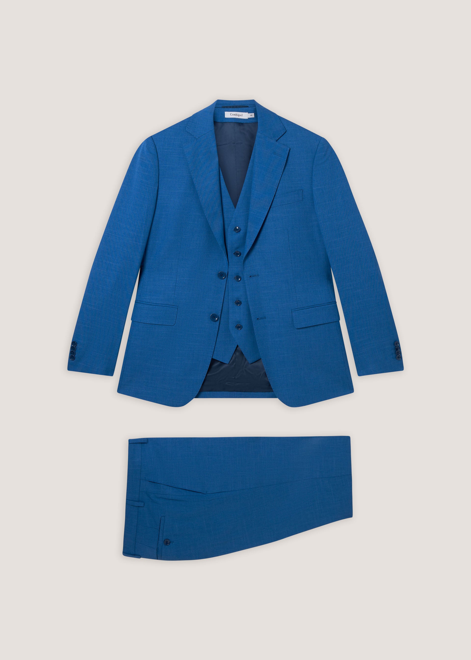 Completo slim fit con gilet - Image 5