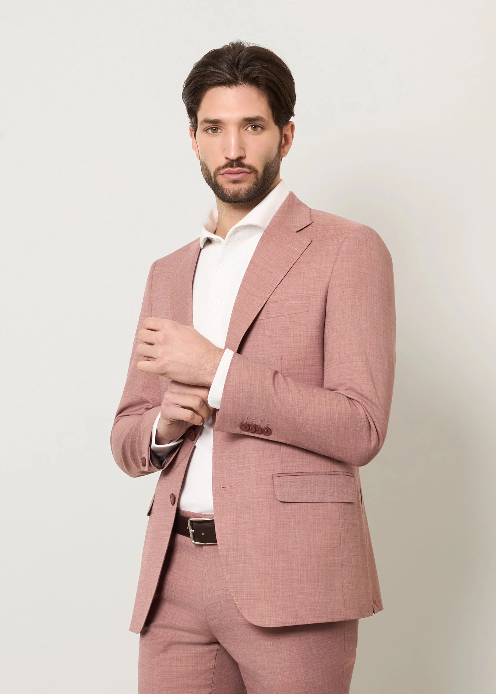 Completo slim fit mélange - Image 7