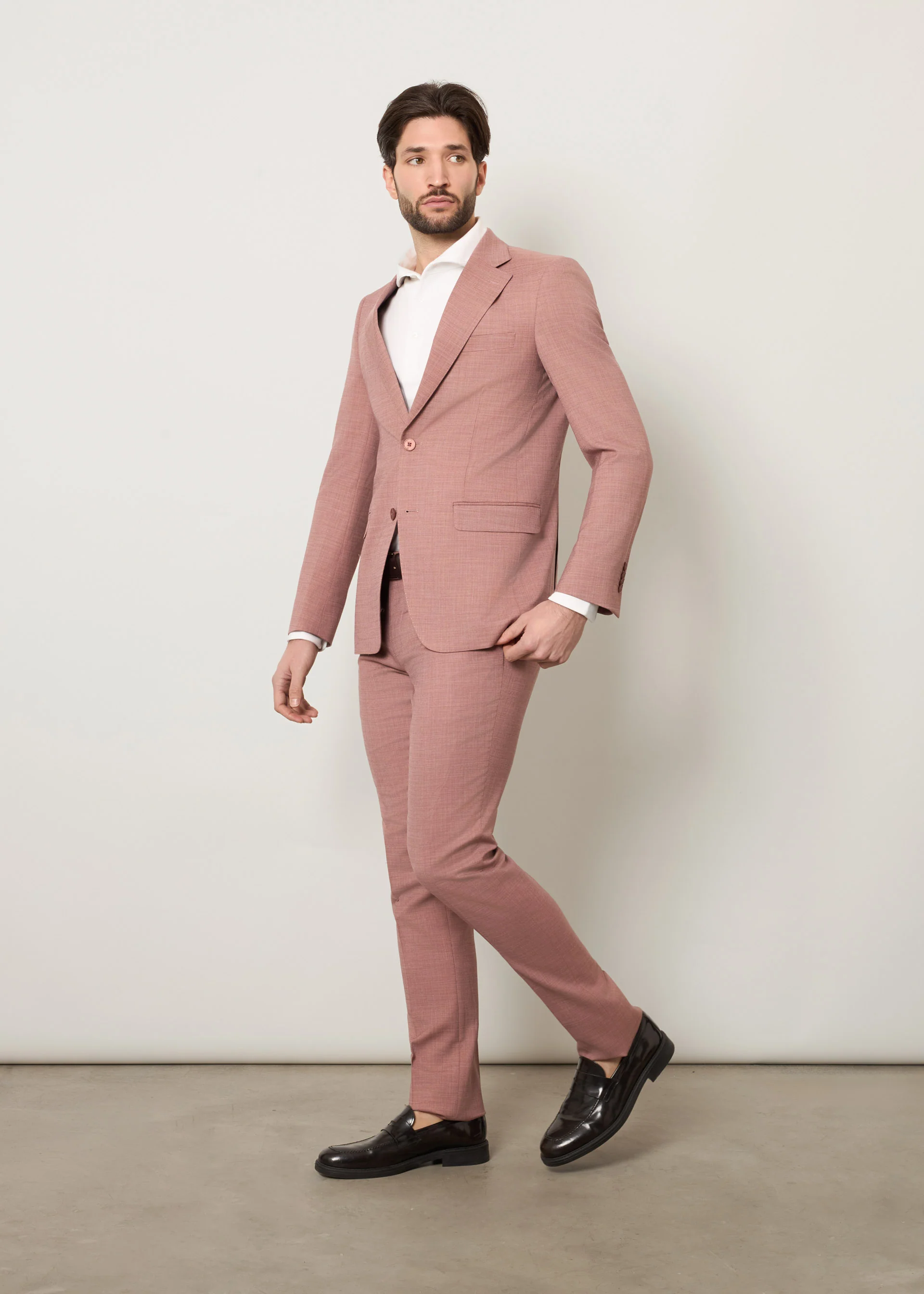 Completo slim fit mélange - Image 8