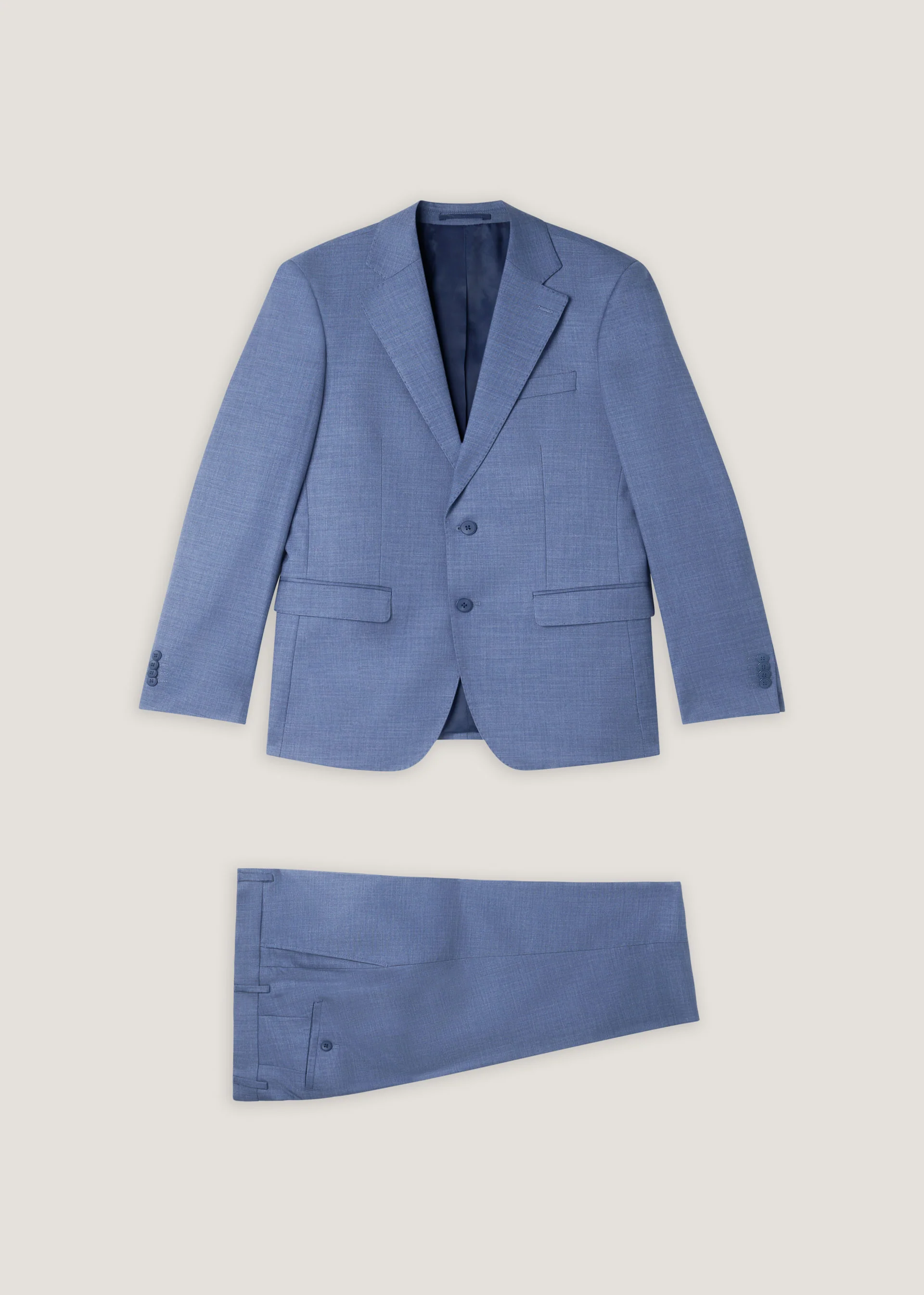 Completo slim fit mélange - Image 5