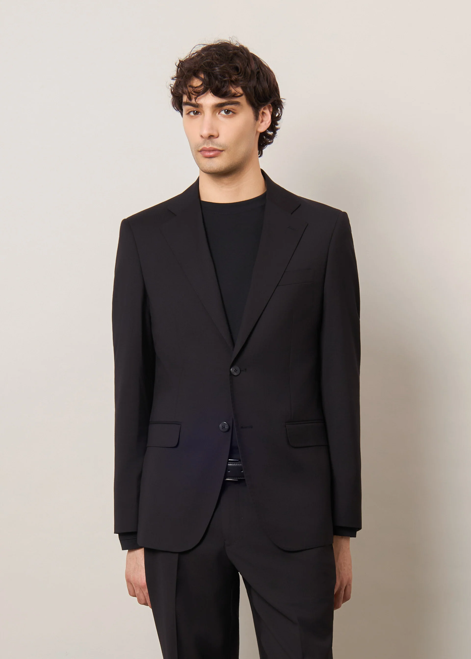 Completo slim fit tinta unita - Image 3