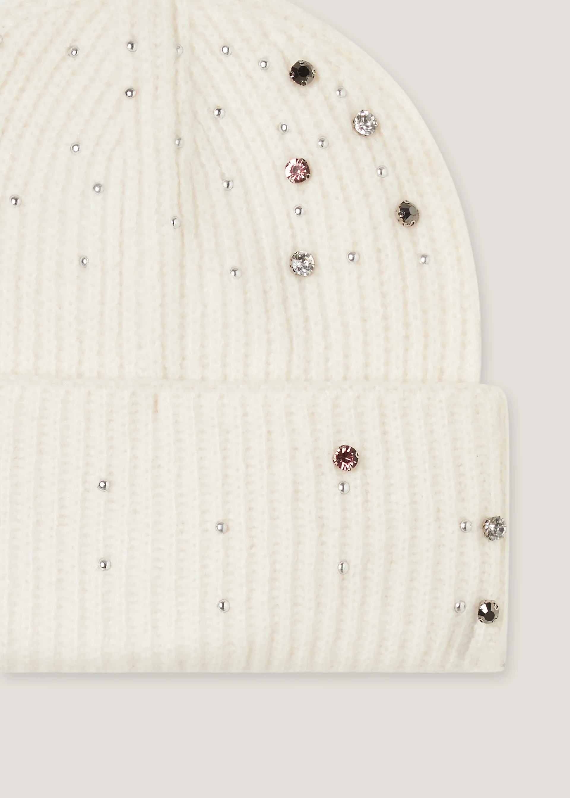 Cuffia con borchie e strass - Image 4