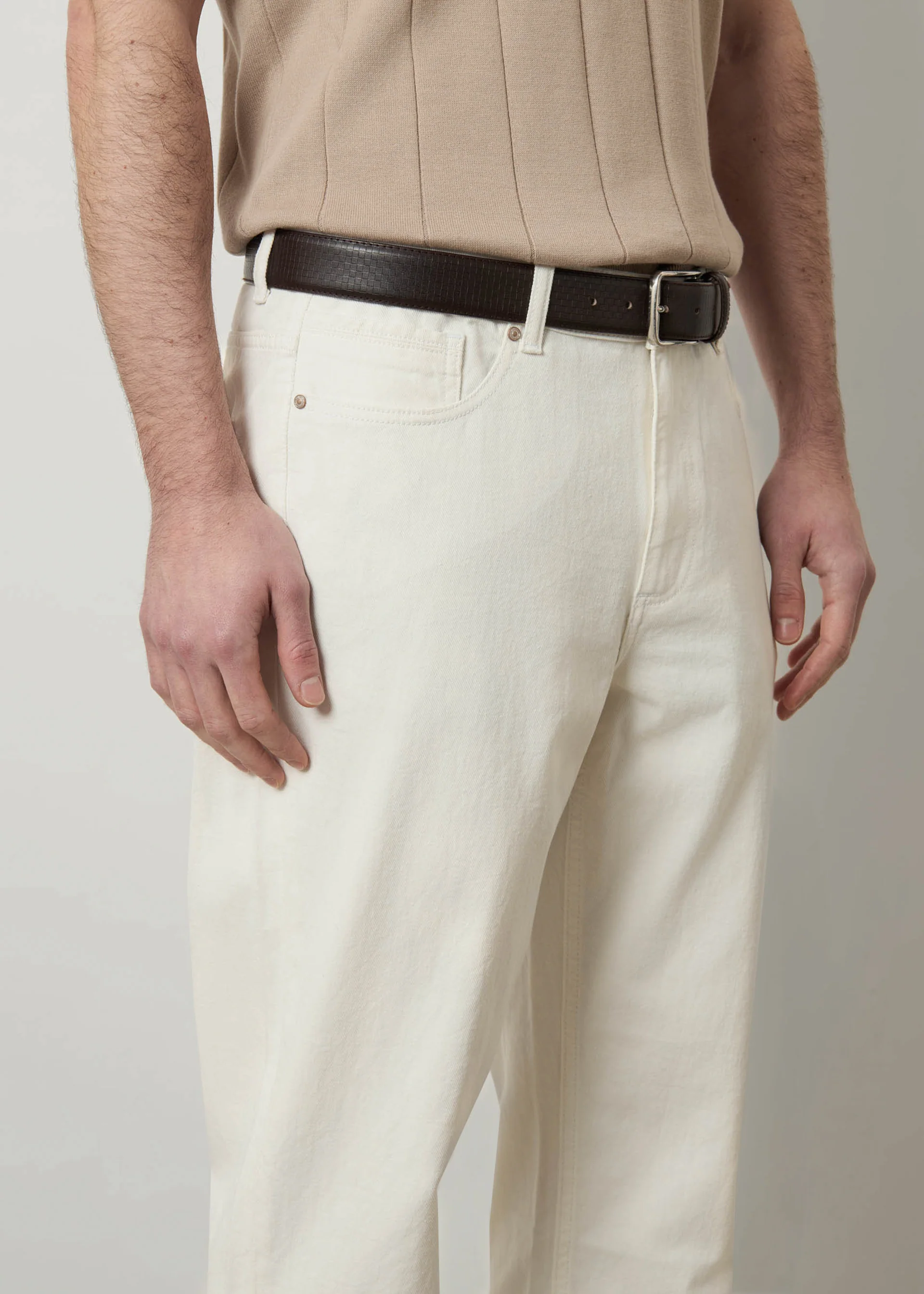 Denim relaxed fit stone wash - Image 4