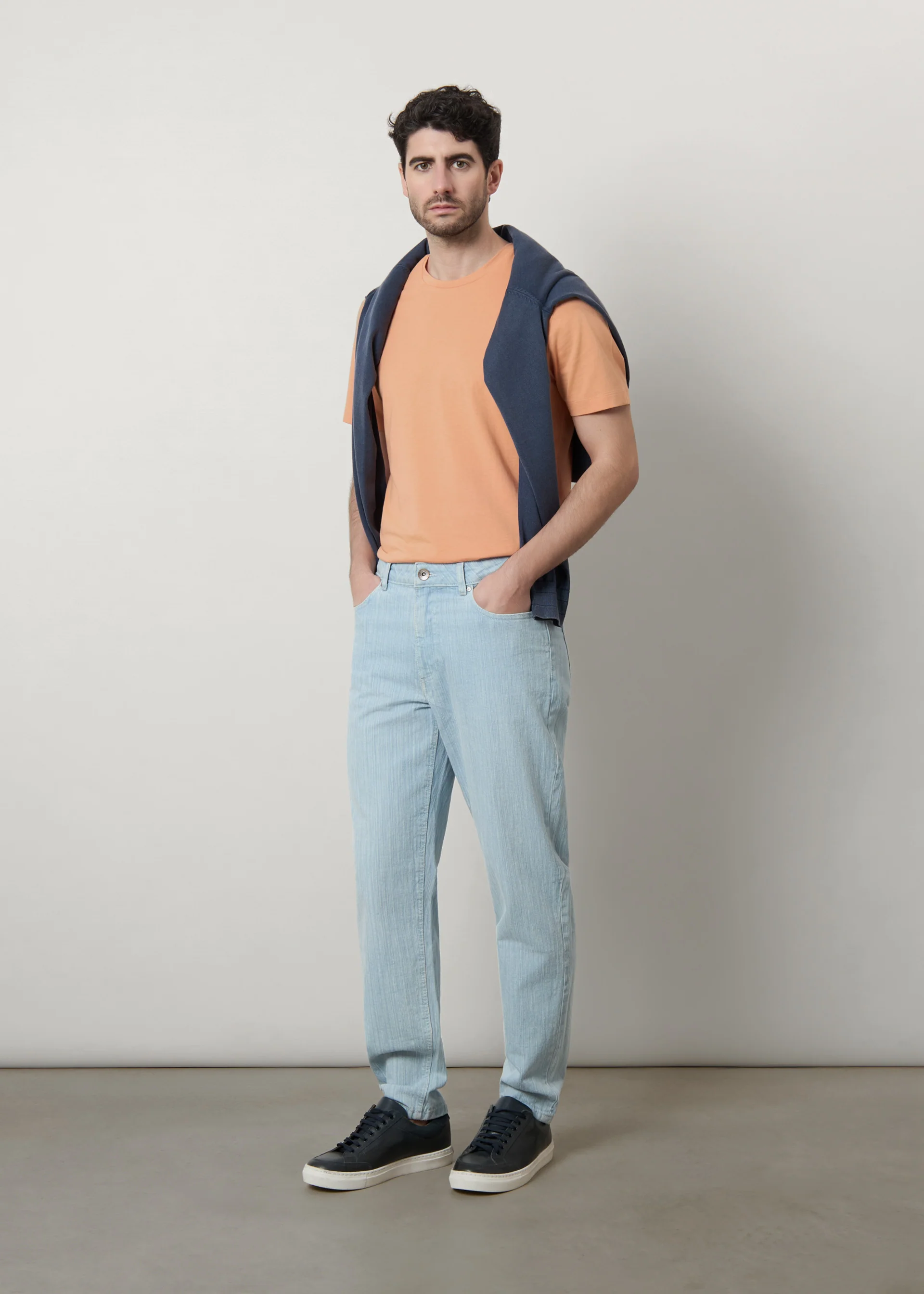 Denim relaxed fit stone wash - Image 9
