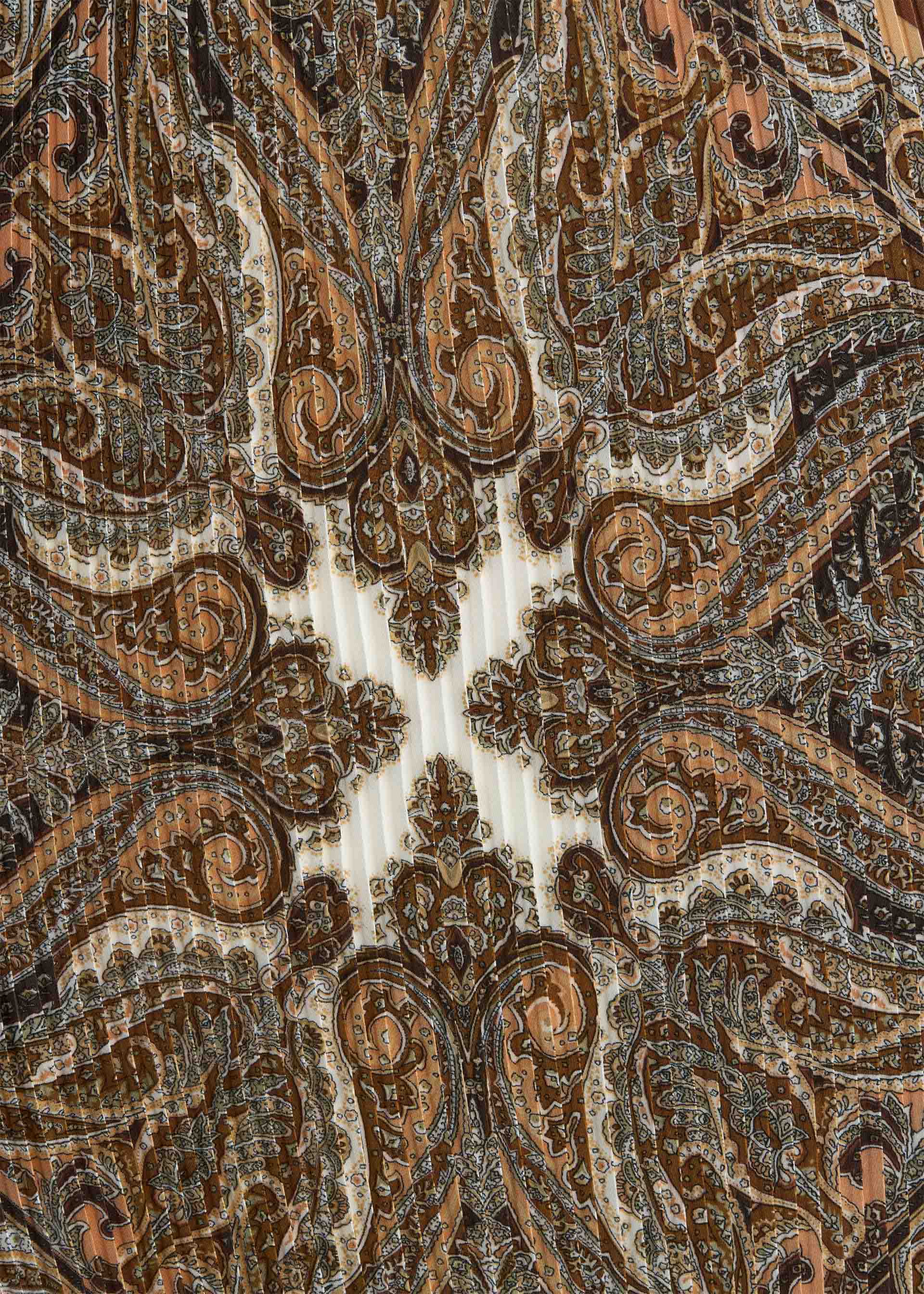 Foulard plissé stampato - Image 3