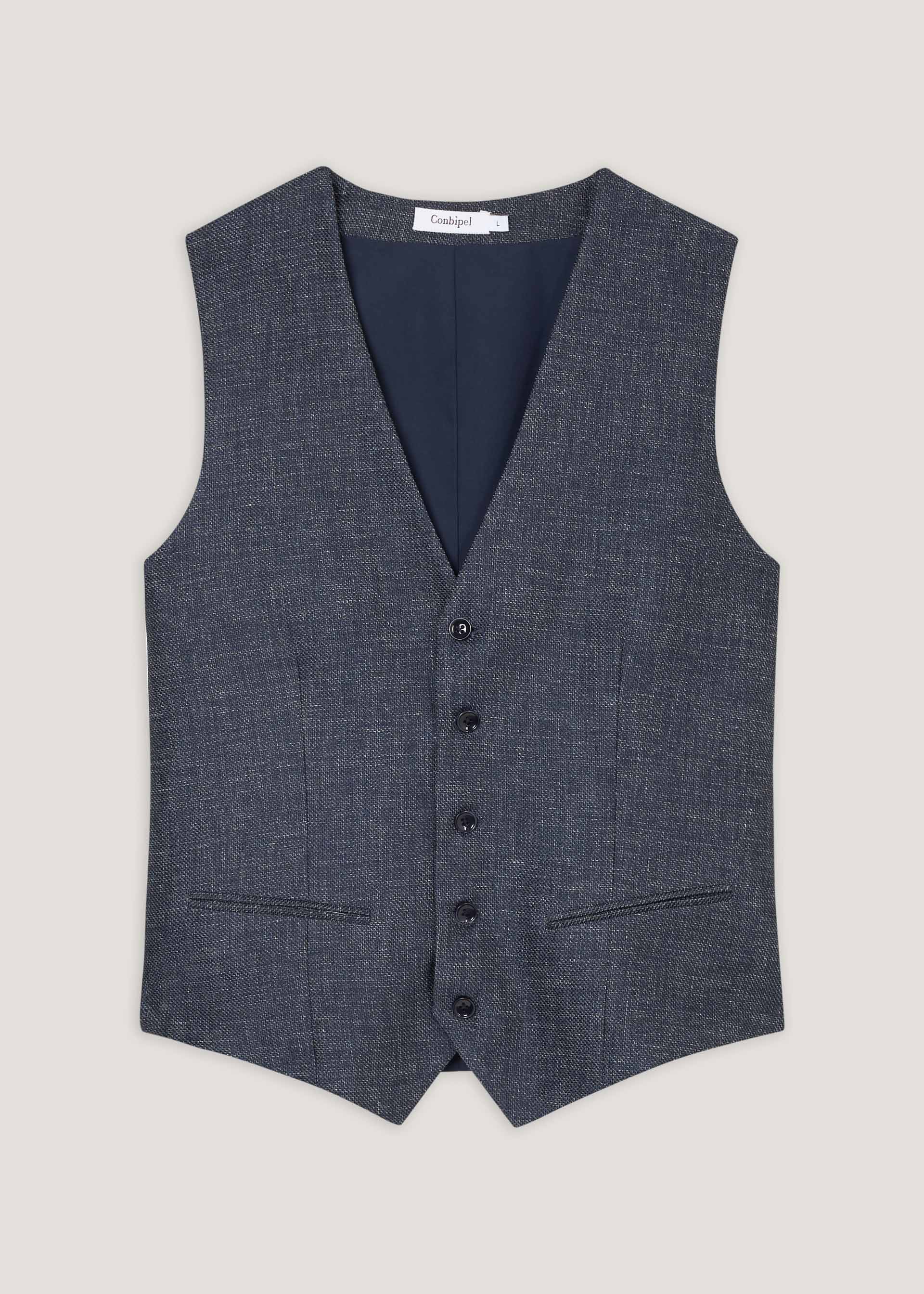 Gilet in lino e cotone - Image 5