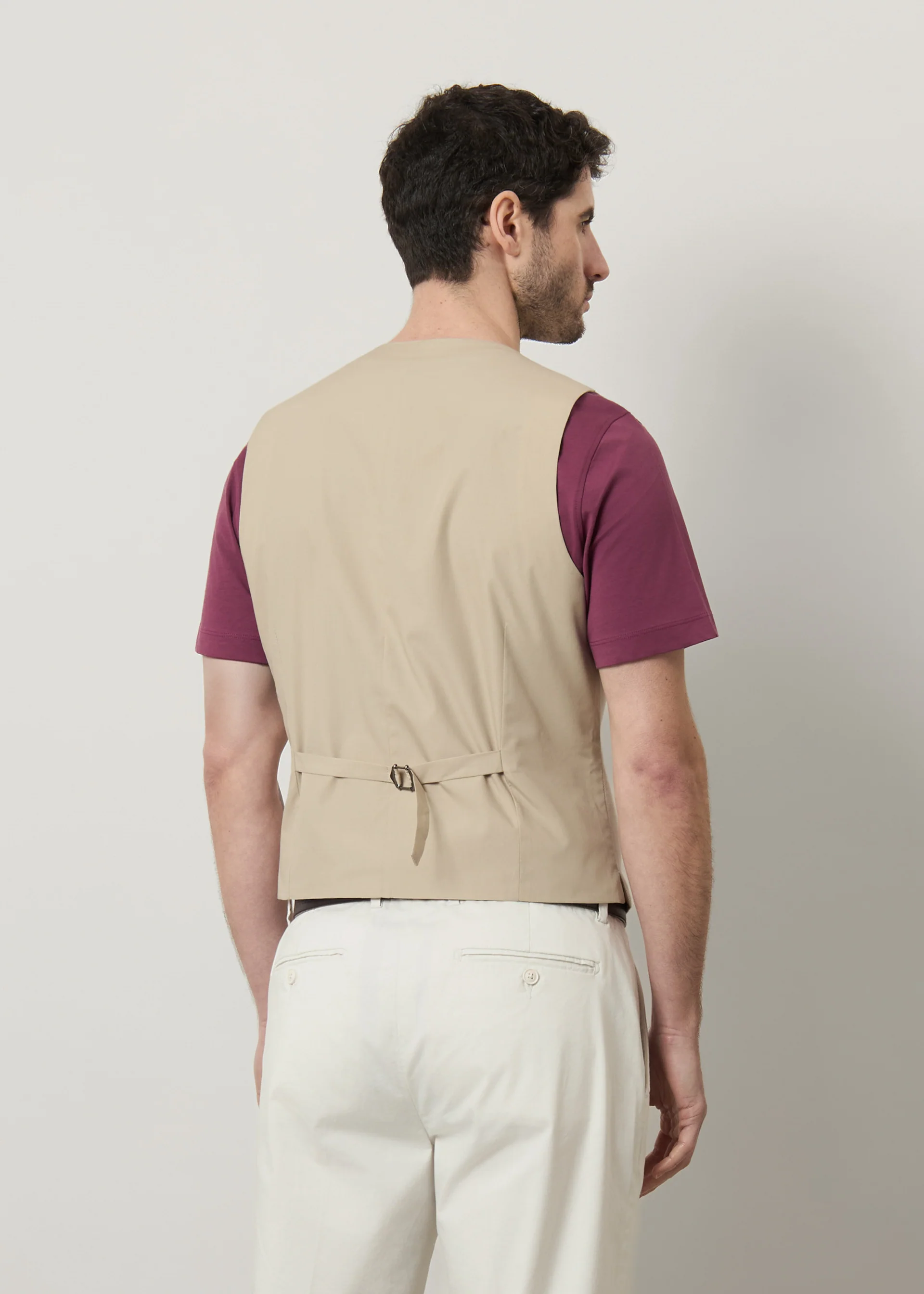 Gilet in misto lino - Image 3