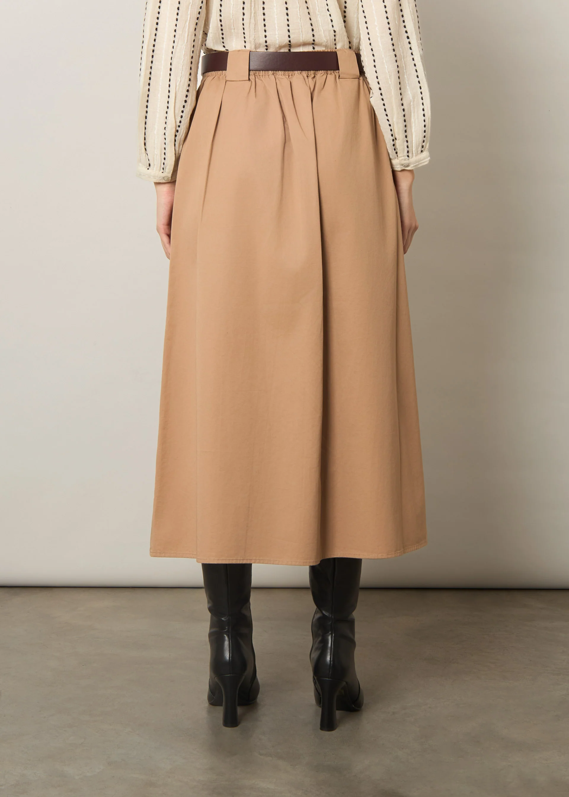 Gonna in twill di cotone - Image 3