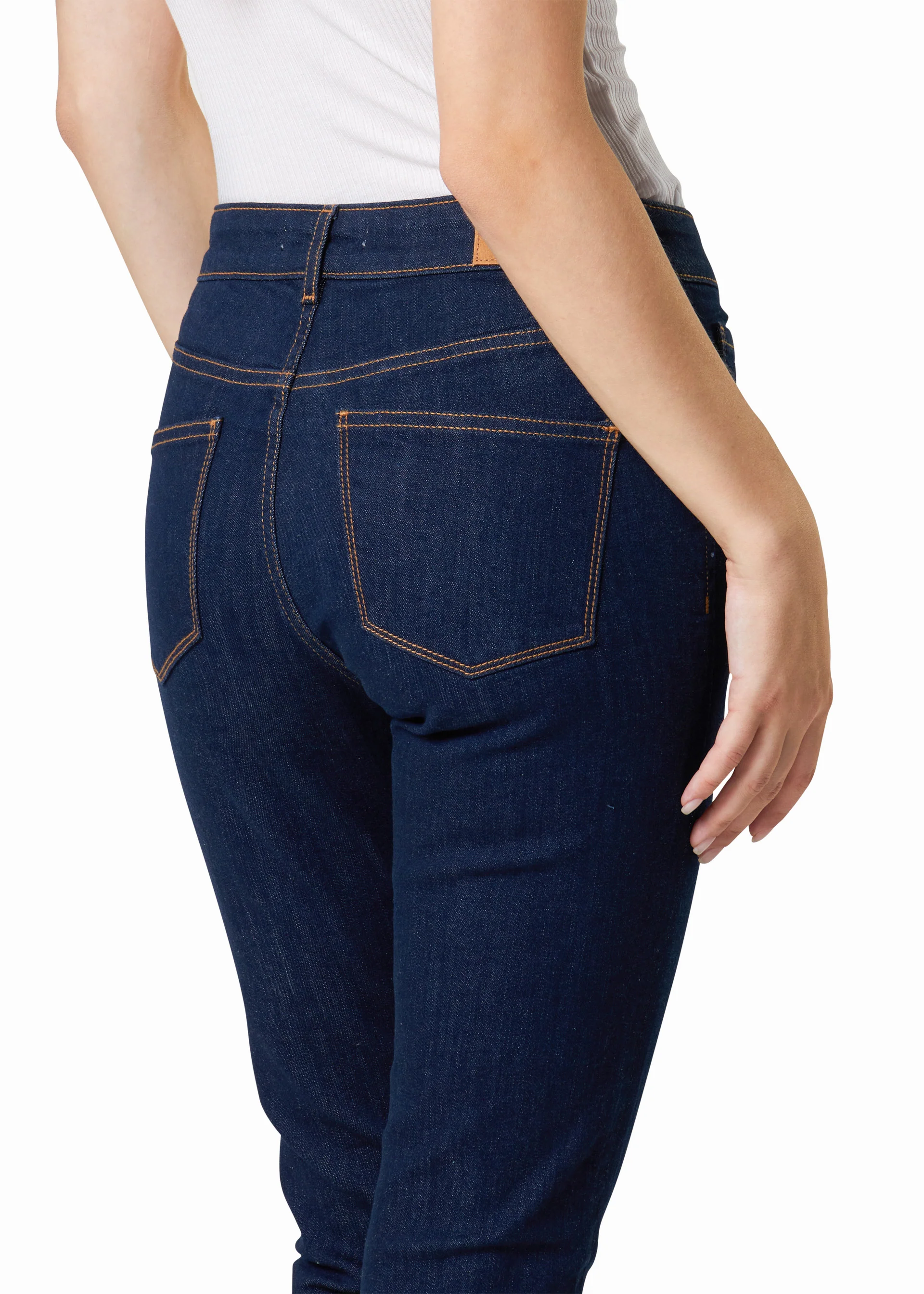 Jeans slim a vita alta - Image 4