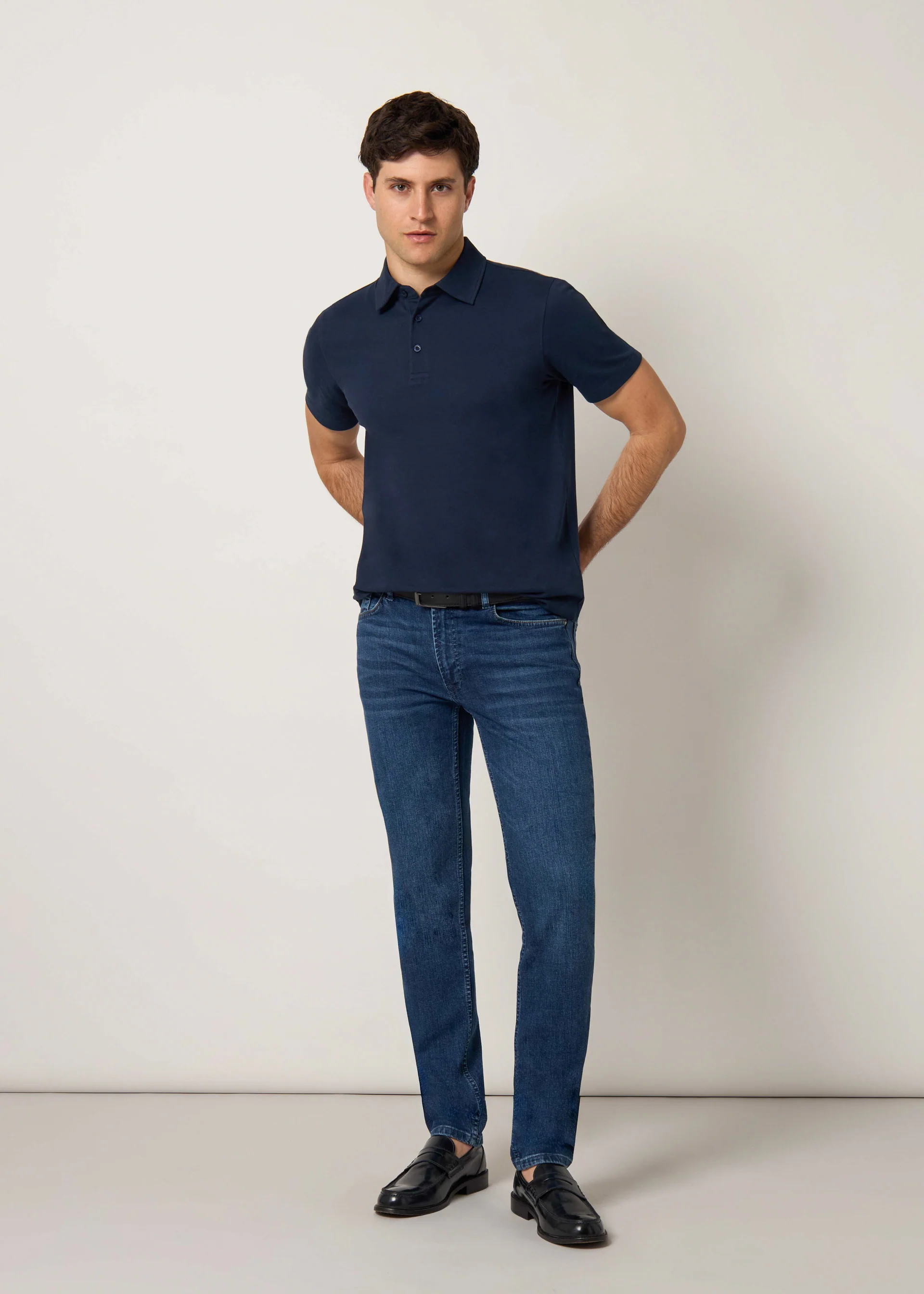 Jeans slim effetto lavato - Image 7