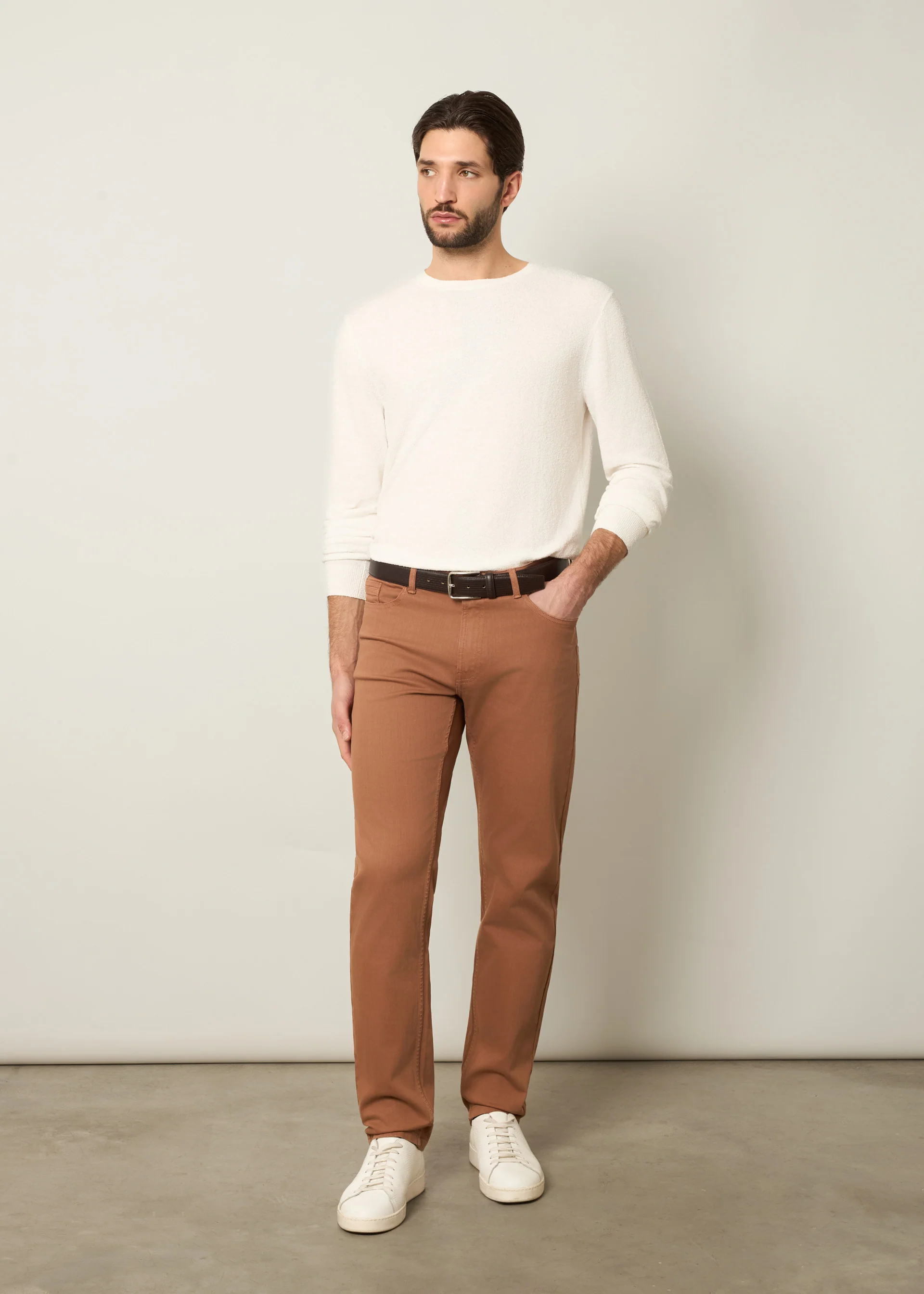 Pantalone in cotone stretch - Image 14