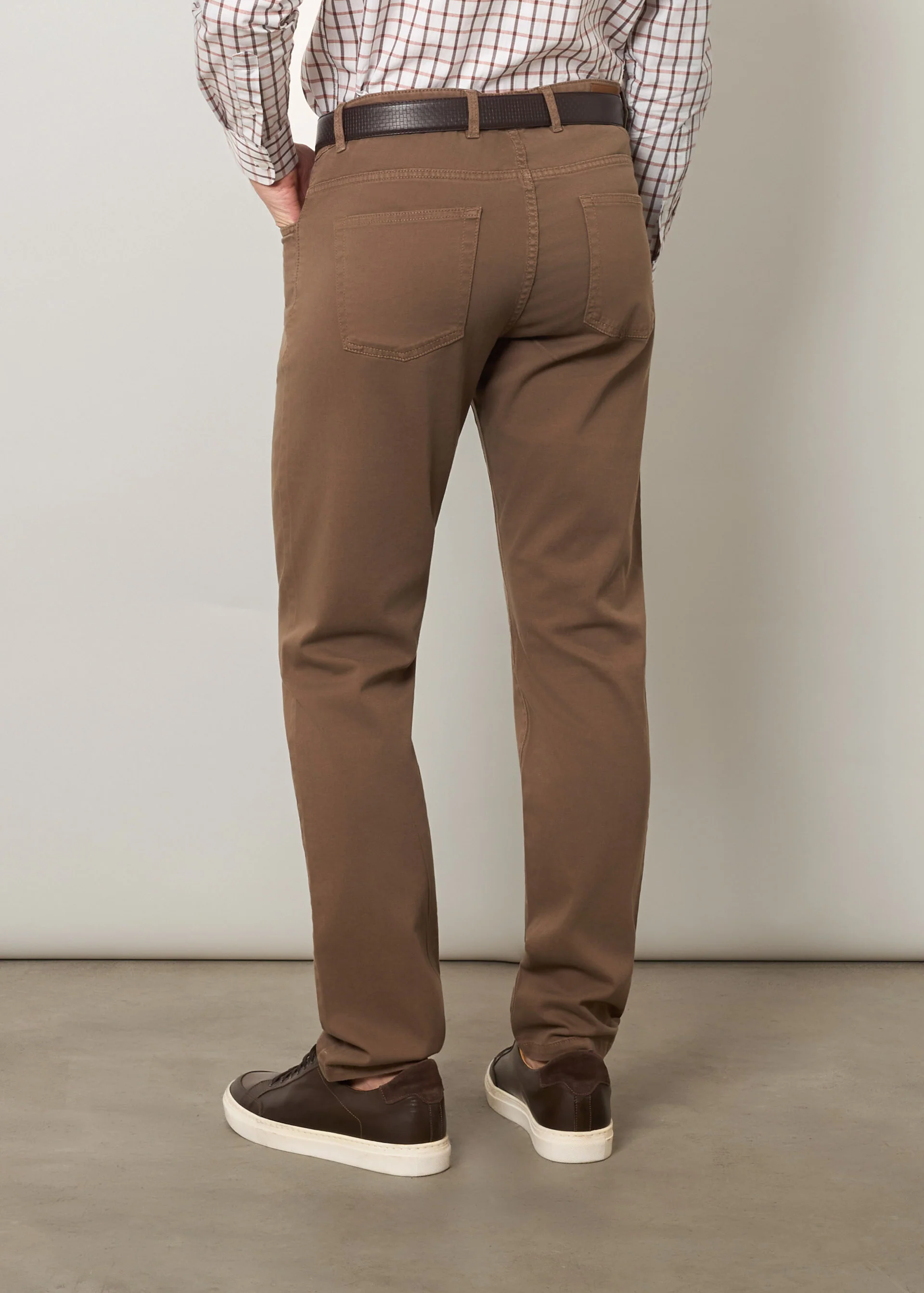 Pantaloni 5 tasche in cotone - Image 16