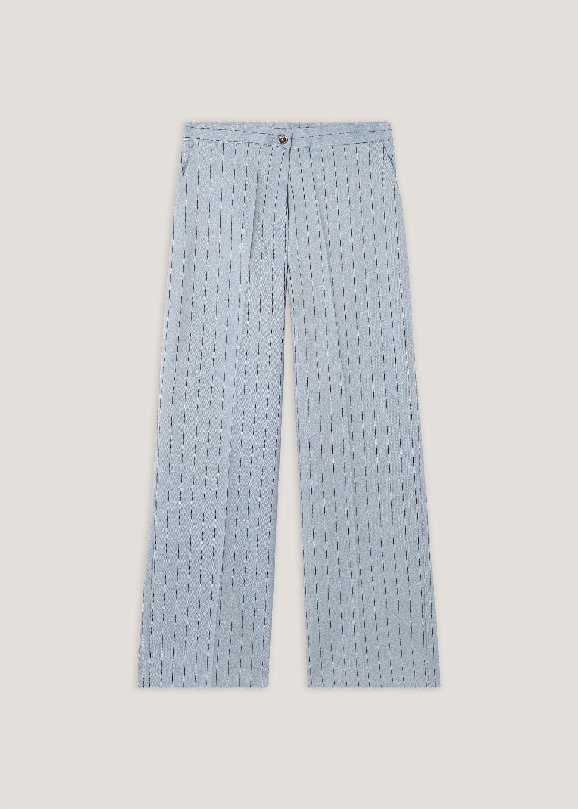 Pantaloni ampi gessato - Image 6