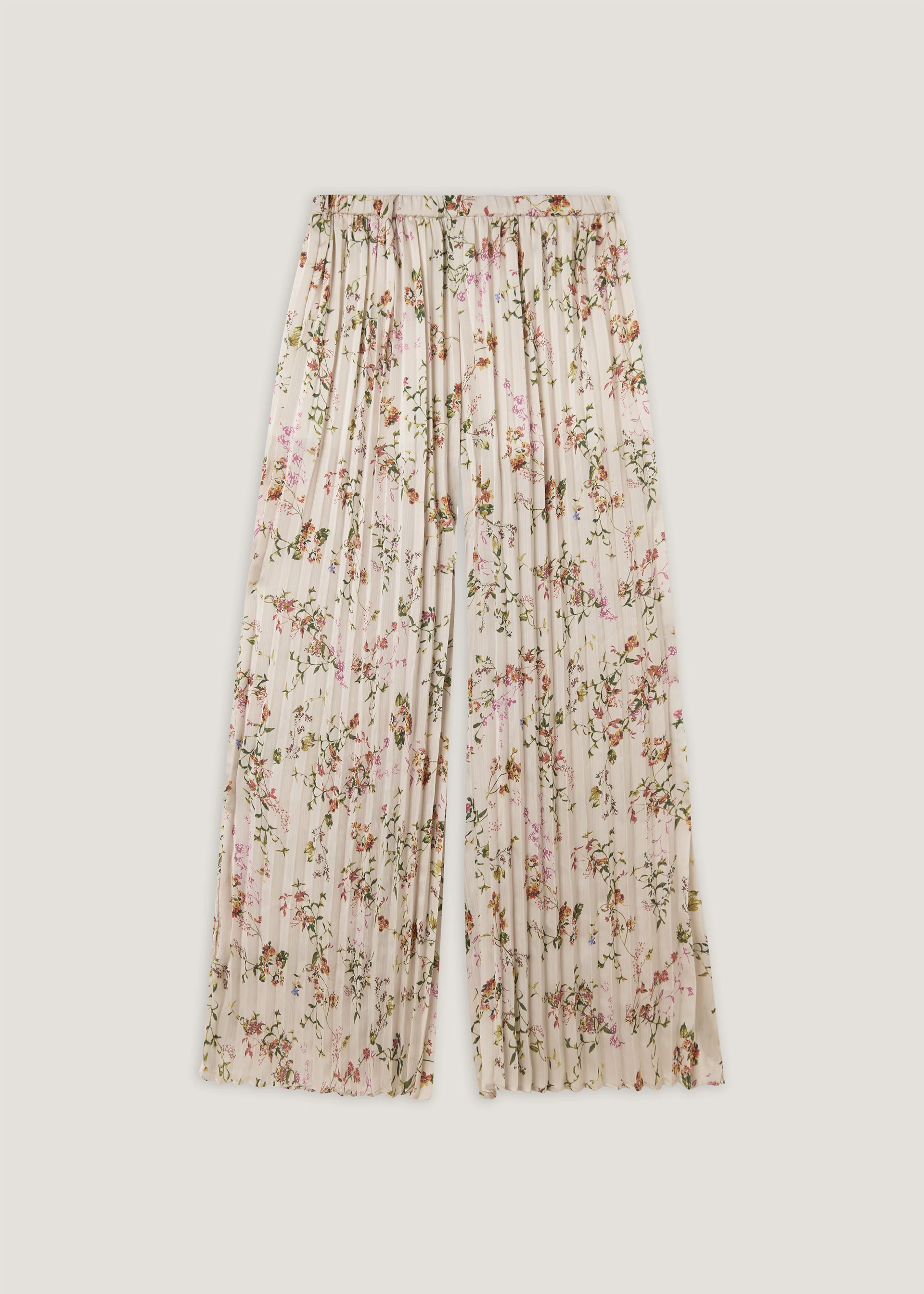 Pantaloni ampi in georgette stampata - Image 6