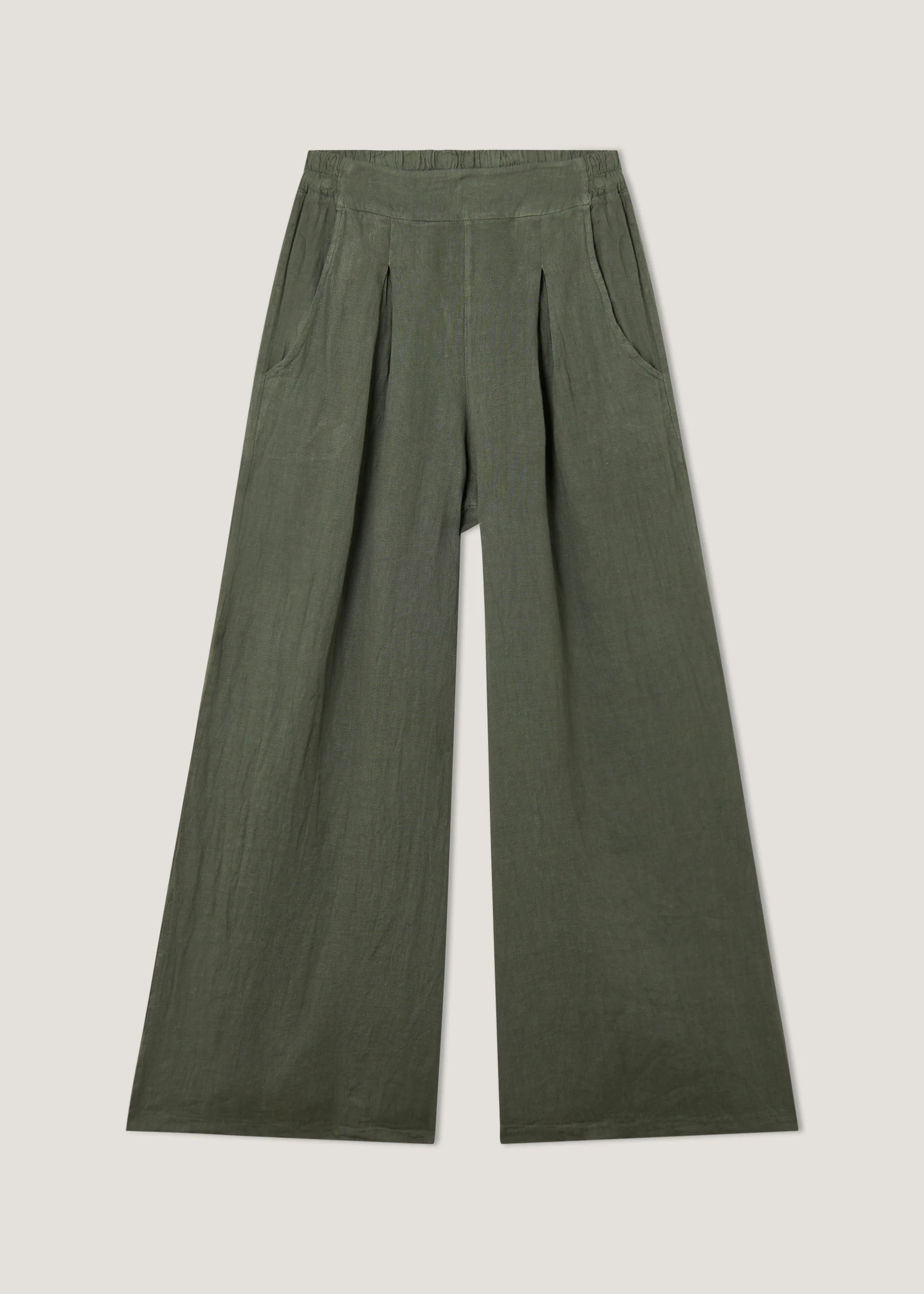 Pantaloni ampi in lino - Image 15