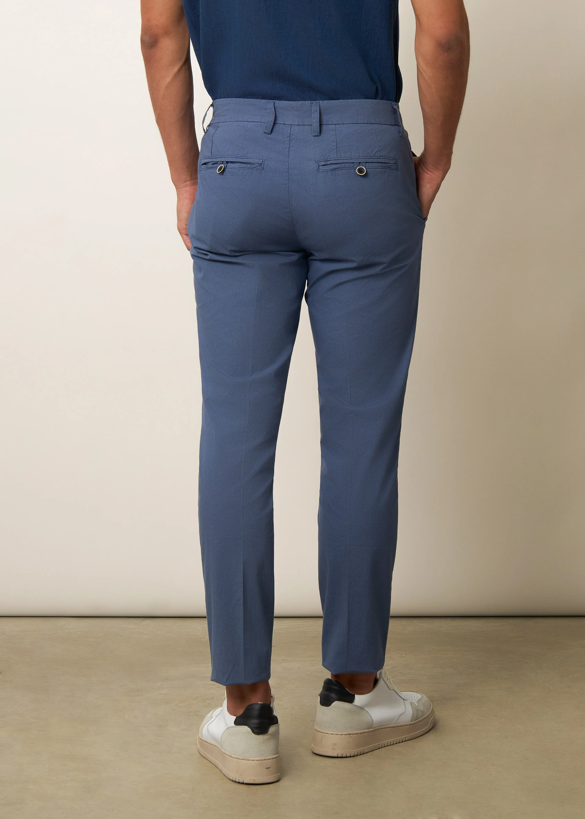 Pantaloni chino microfantasia - Image 13
